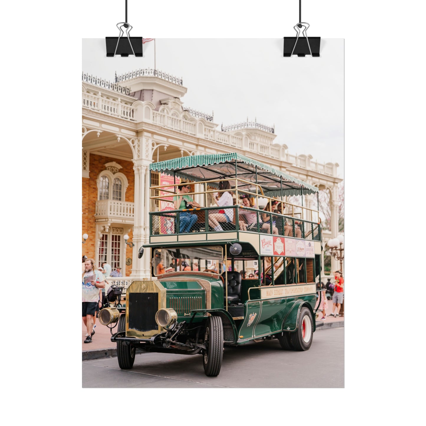 Main Street Transportation - Unframed Print