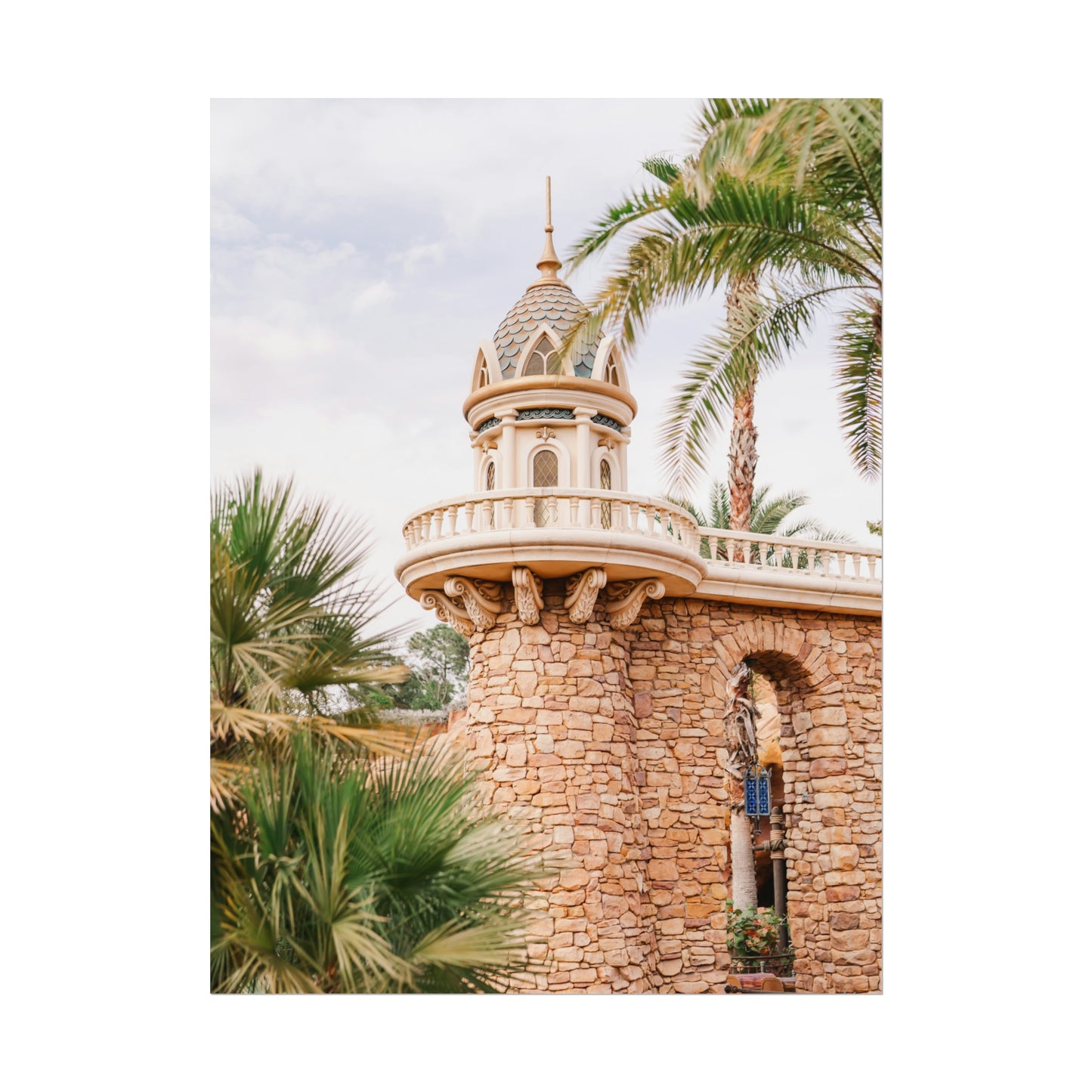 Mermaid Castle - Unframed Print