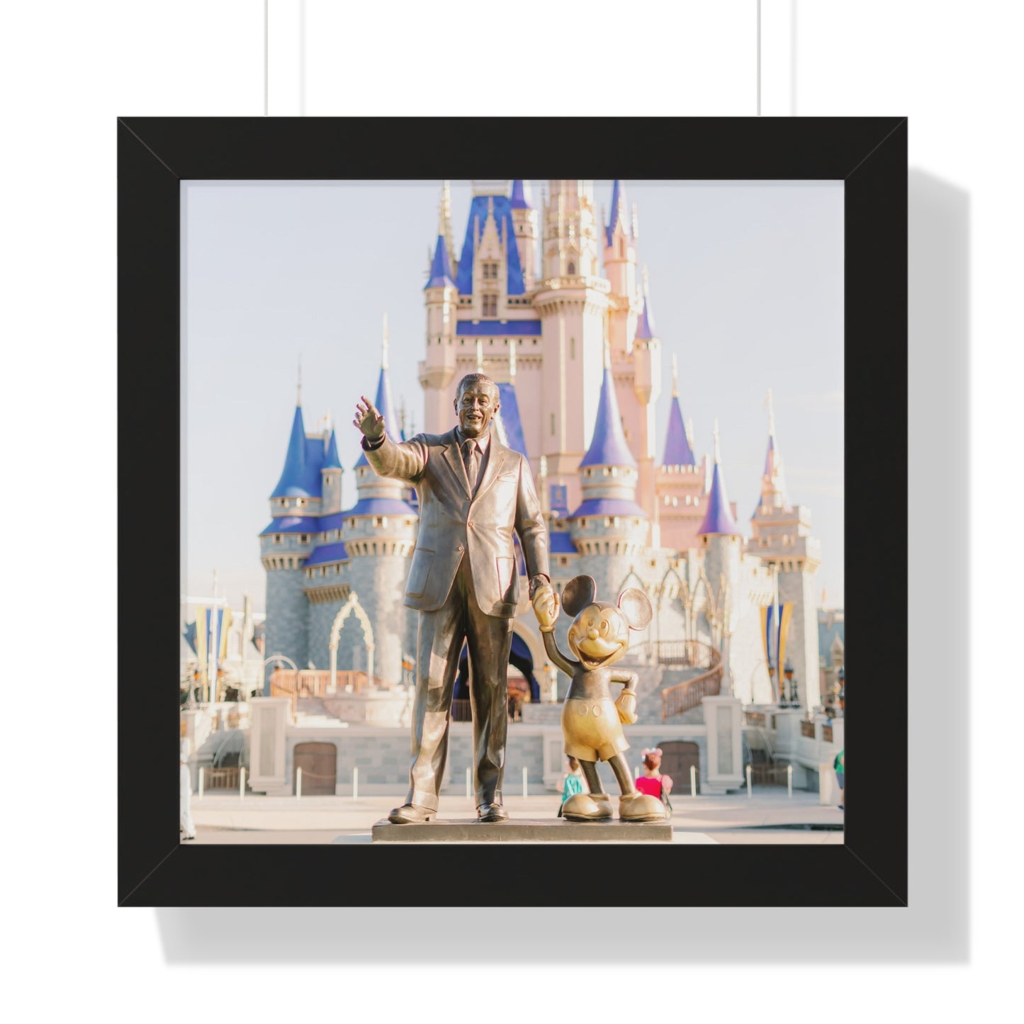 Man & Mouse - Framed Print