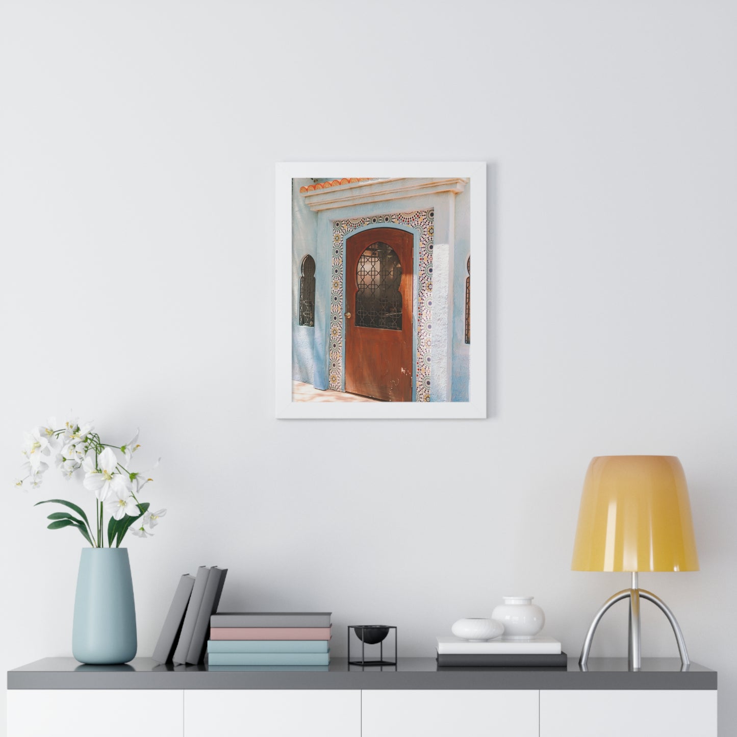 Door to A Magic Carpet Ride - Framed Print