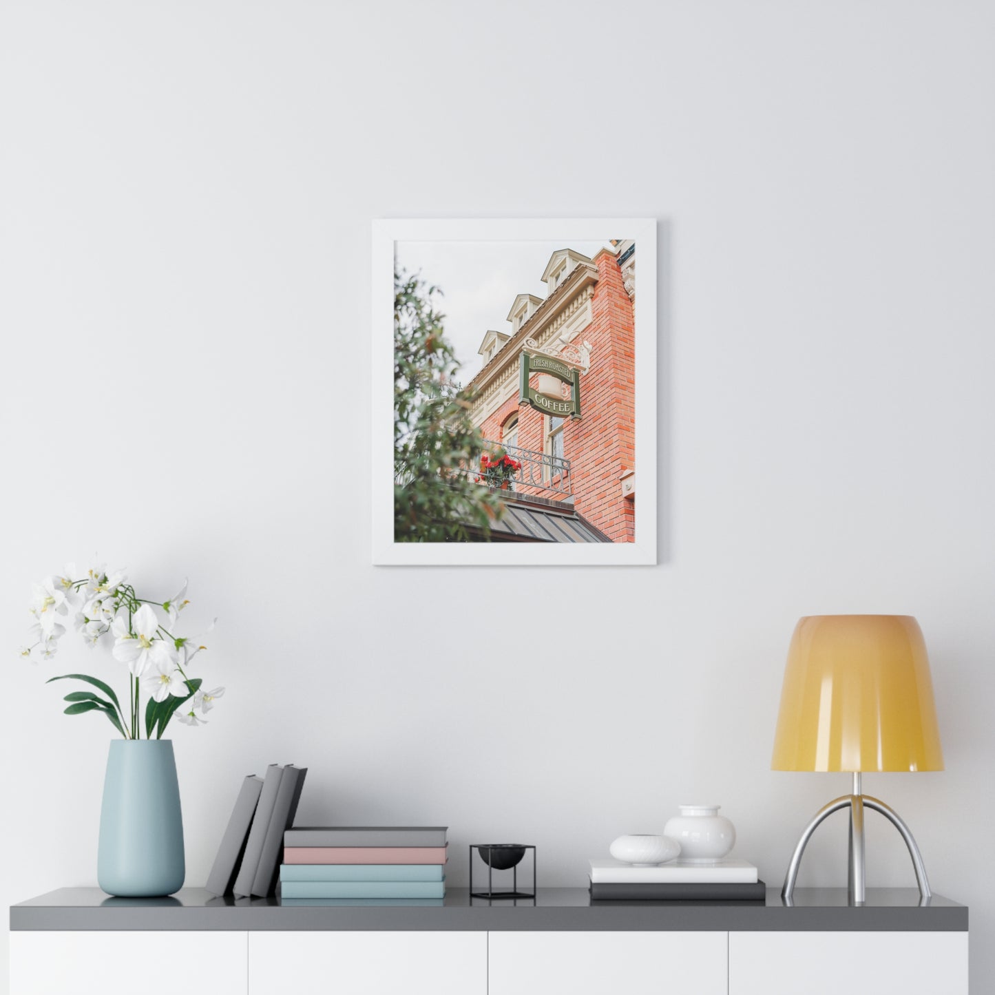 Heaven is on Main Street - Framed Print