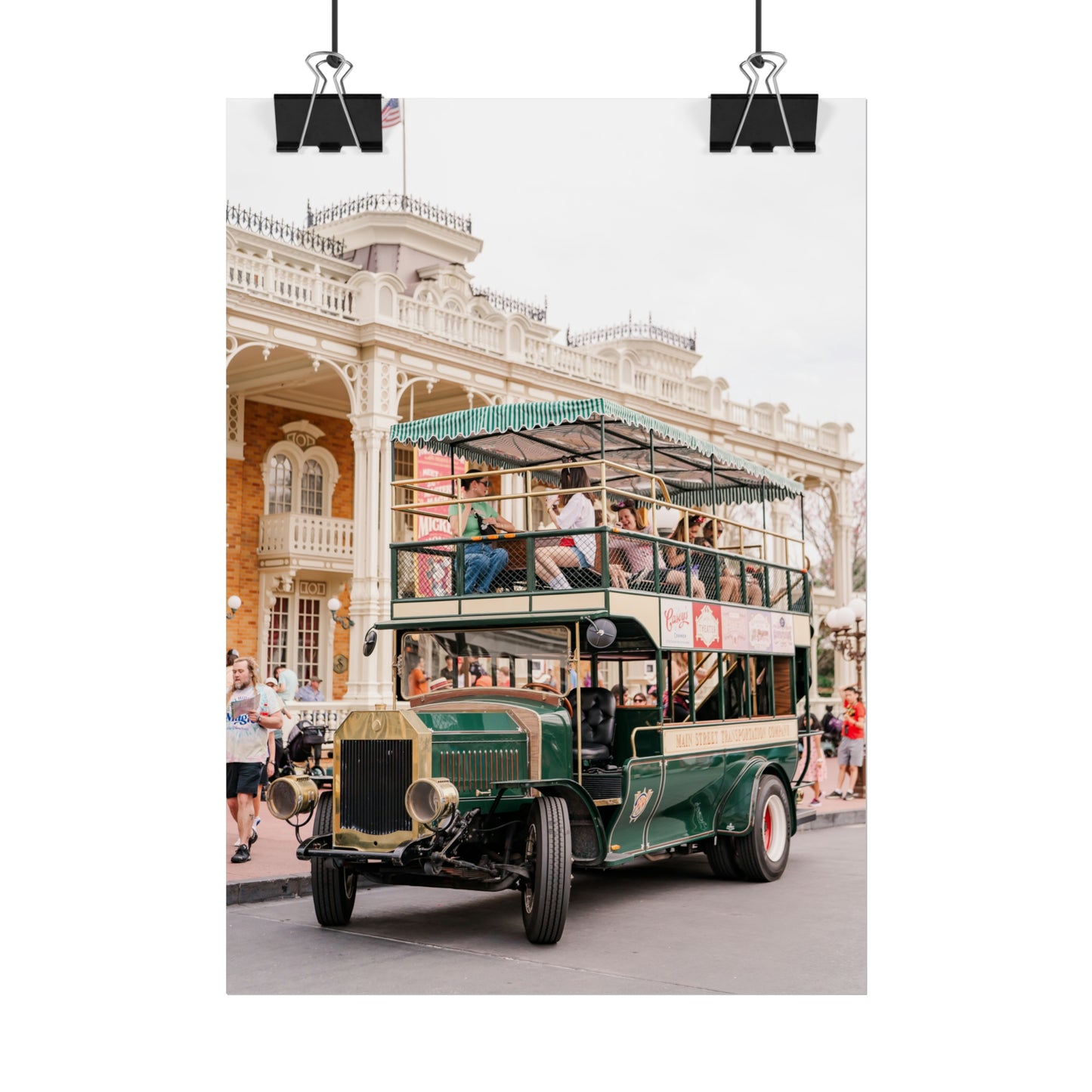 Main Street Transportation - Unframed Print