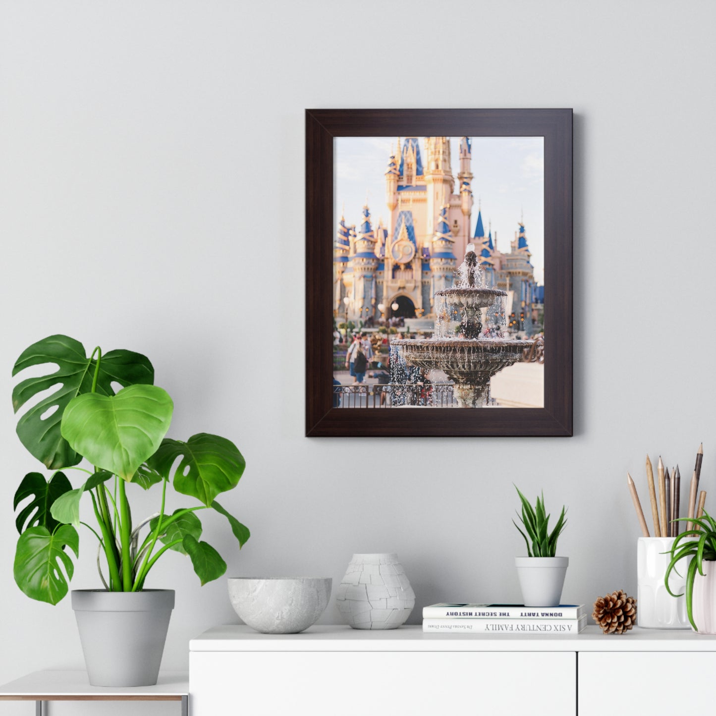 Magic Fountain - Framed Print