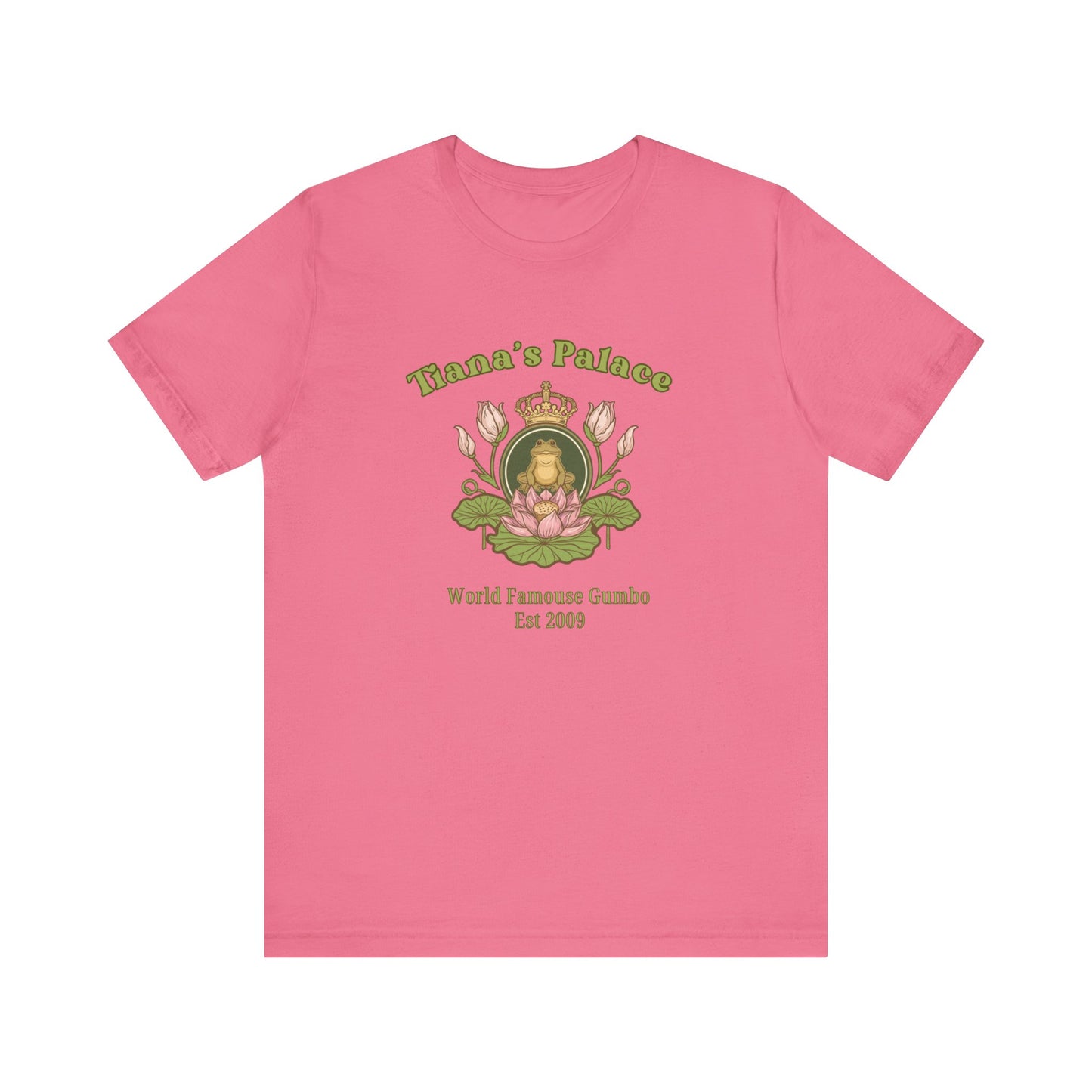 Tiana's Palace Frog Prince Logo T-Shirt