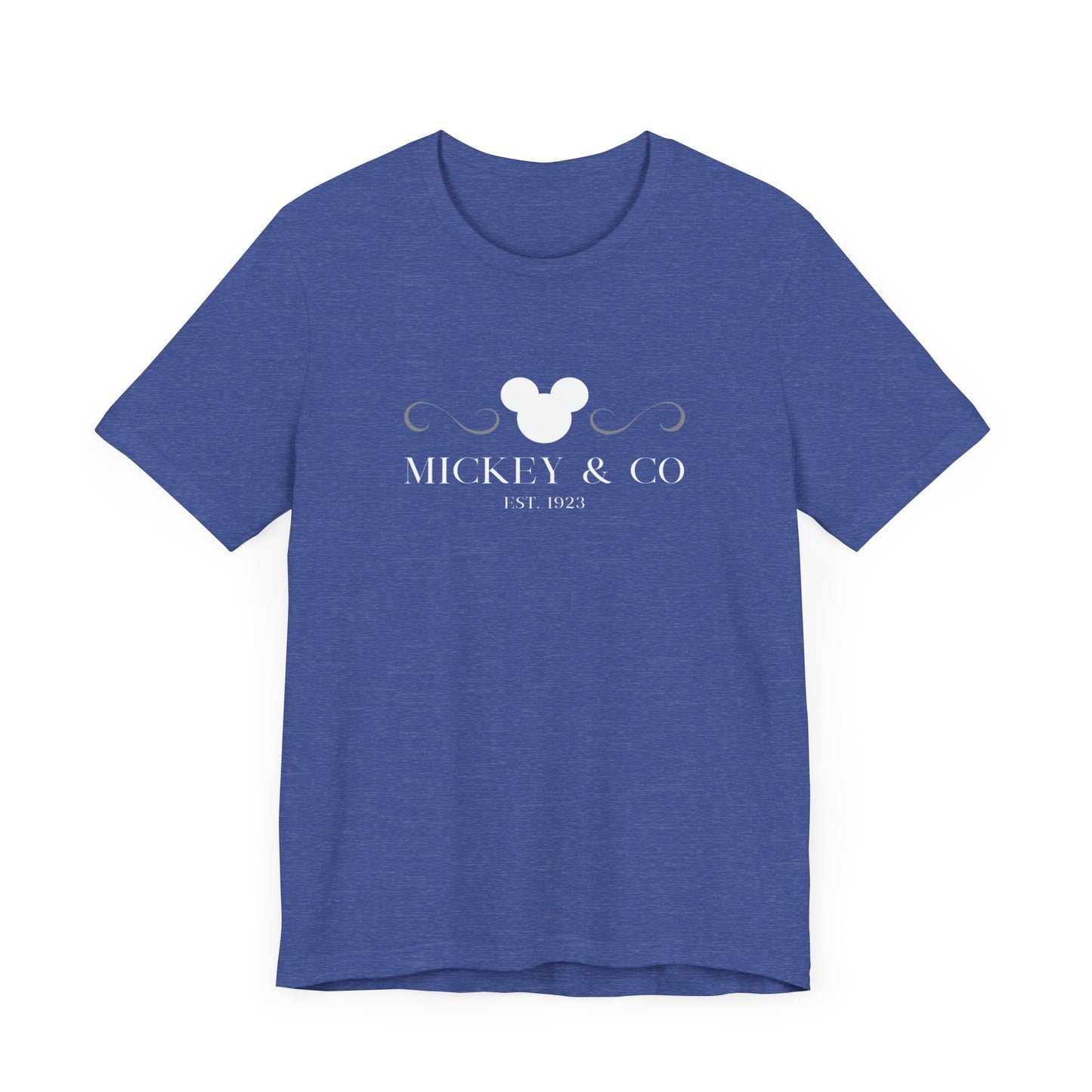 Mickey & Co White Lettering T-Shirt