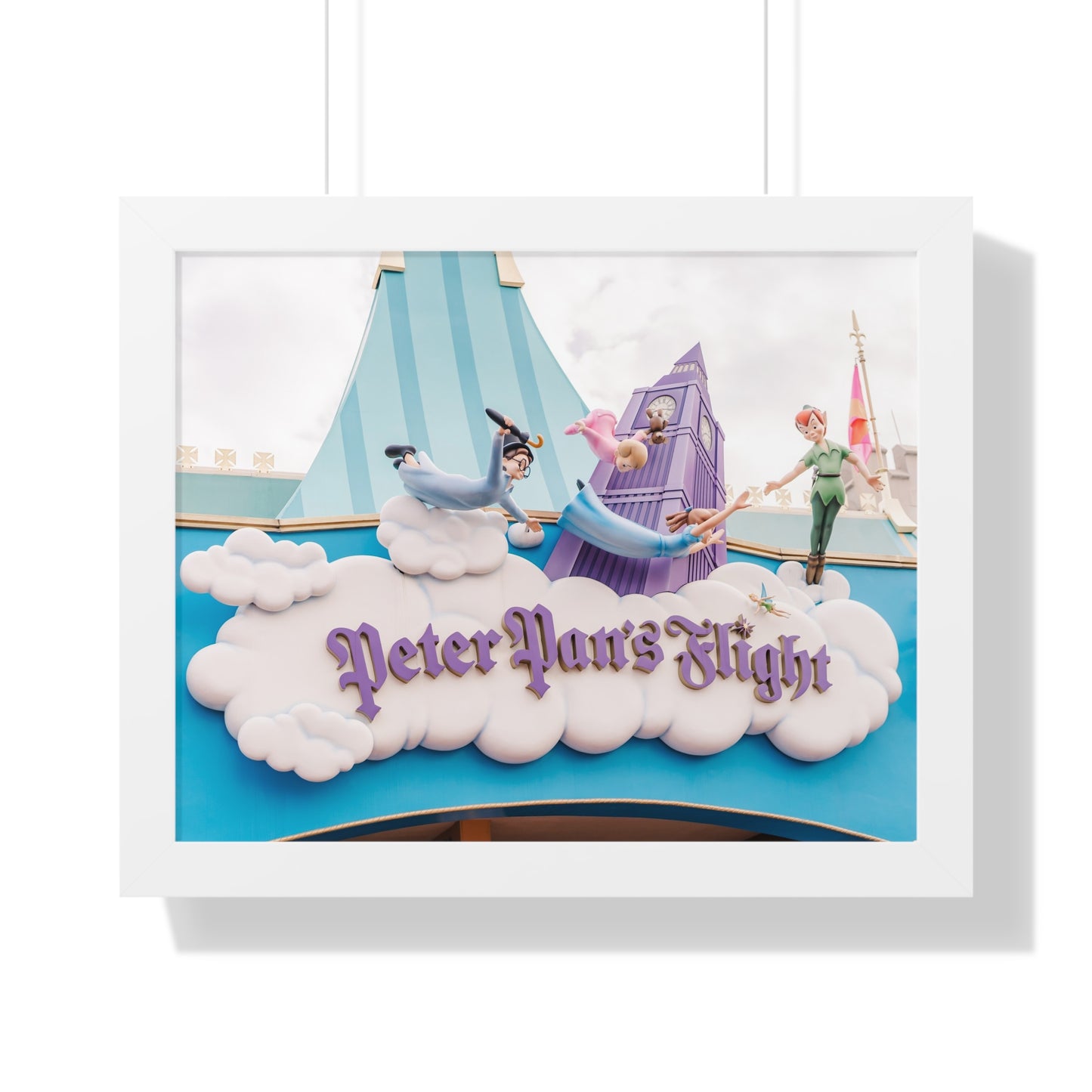 Flying Boy Print WDW