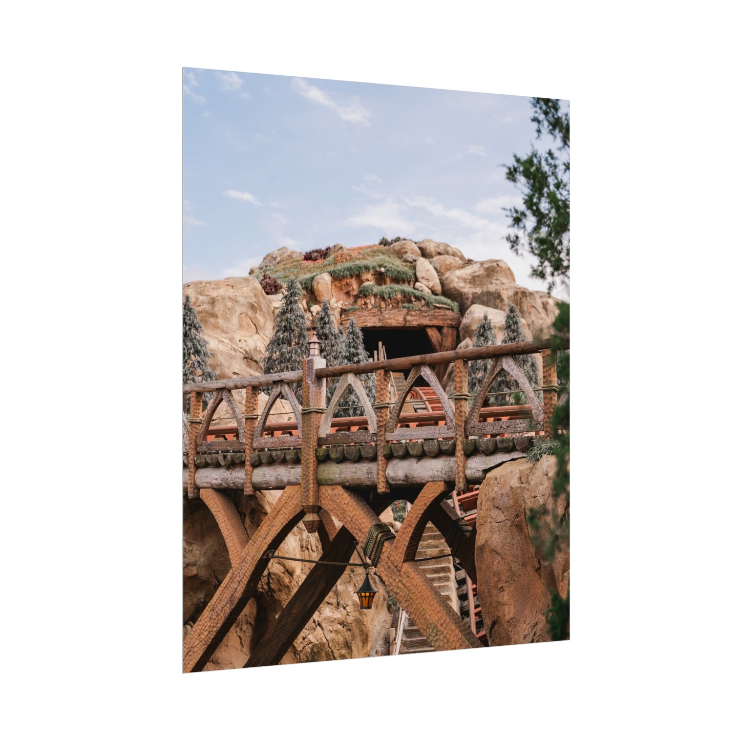 The Mine - Unframed Print