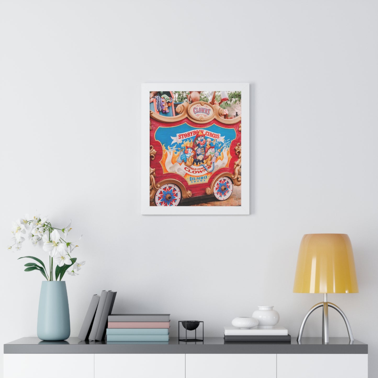 Circus Caravan - Framed Print