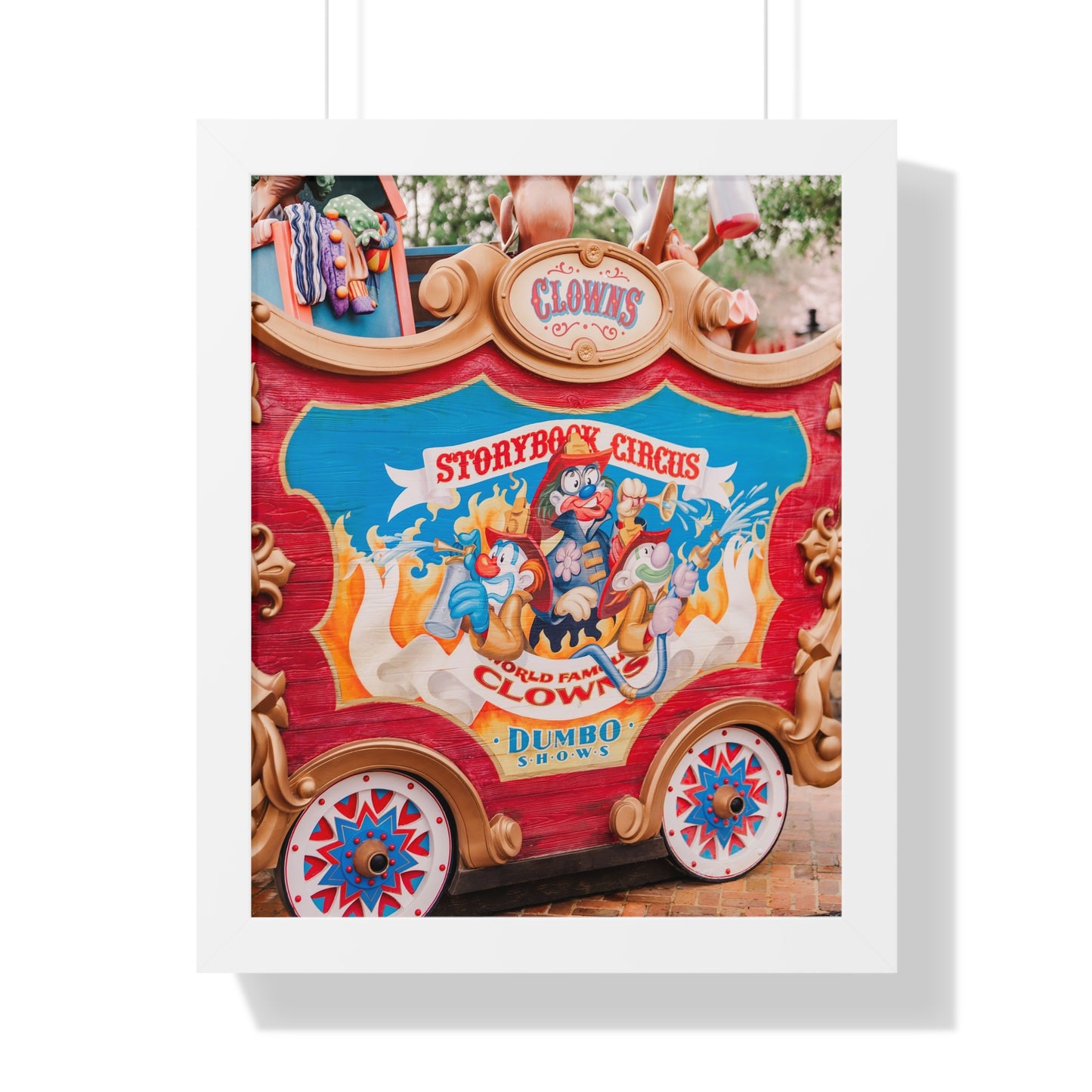 Circus Caravan - Framed Print