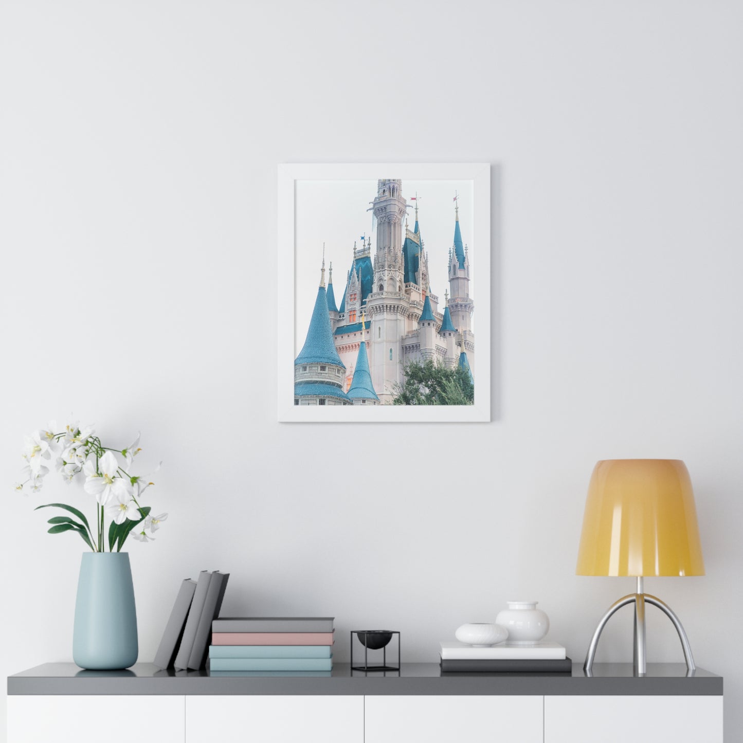 Retro Castle Colors - Framed Print