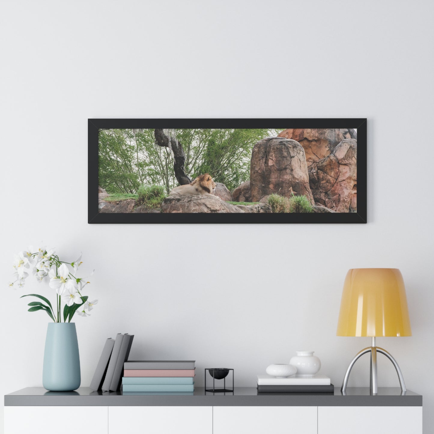 King of the Jungle - Framed Print