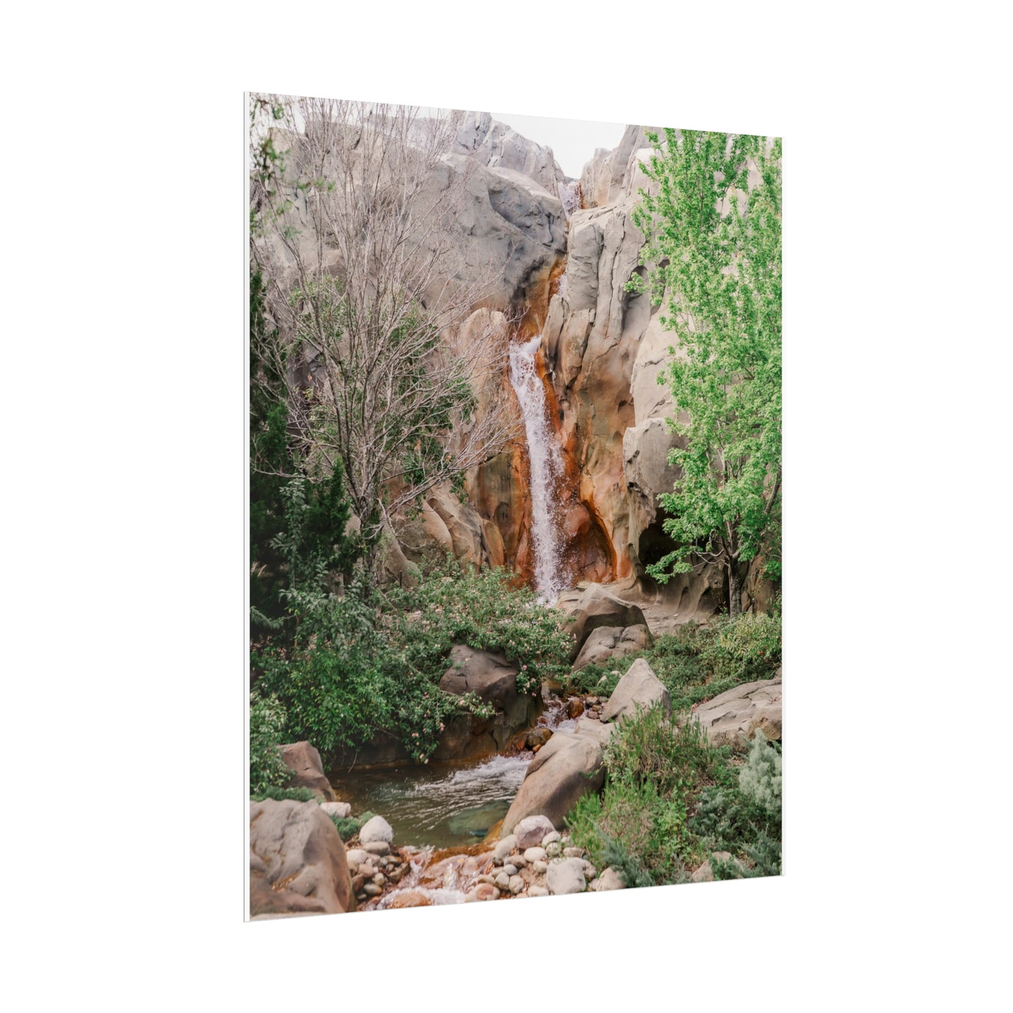 French Waterfall - Unframed Print