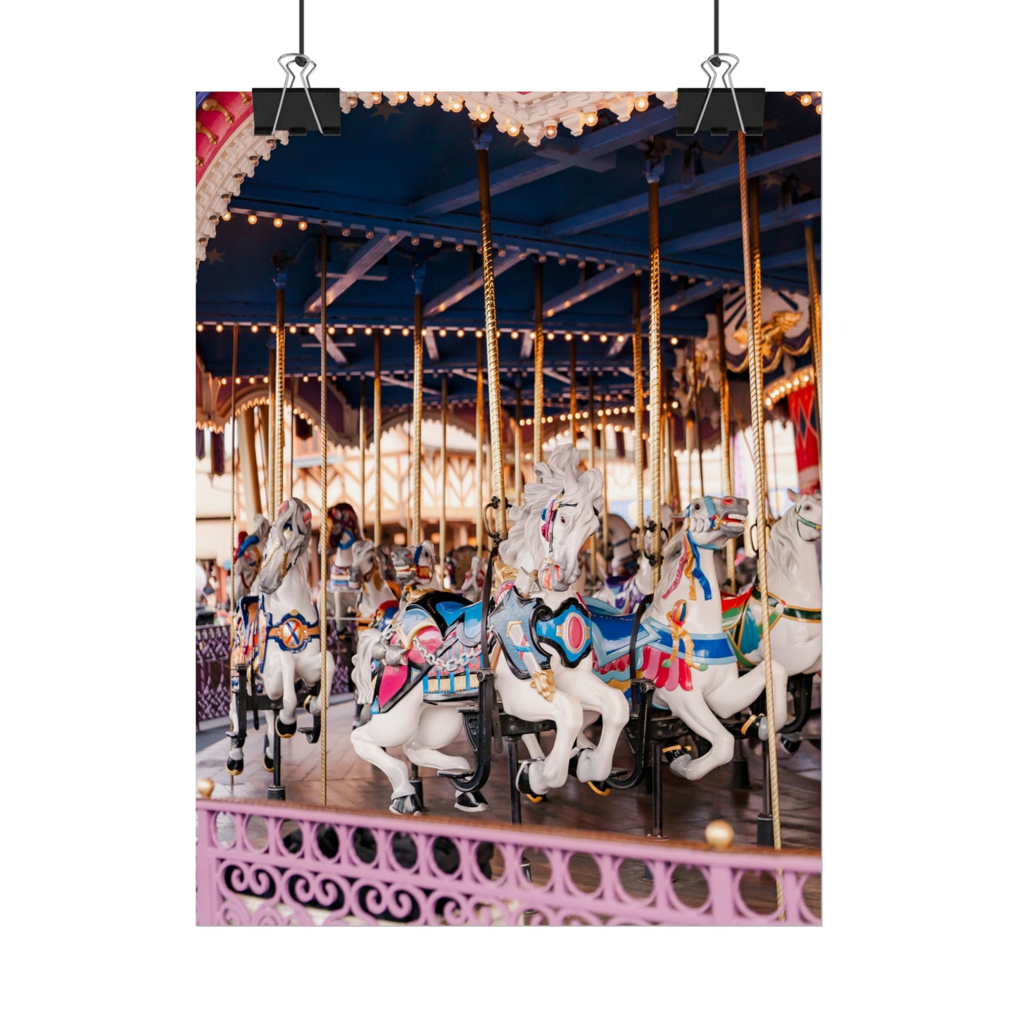 Carousel Magic - Unframed Print