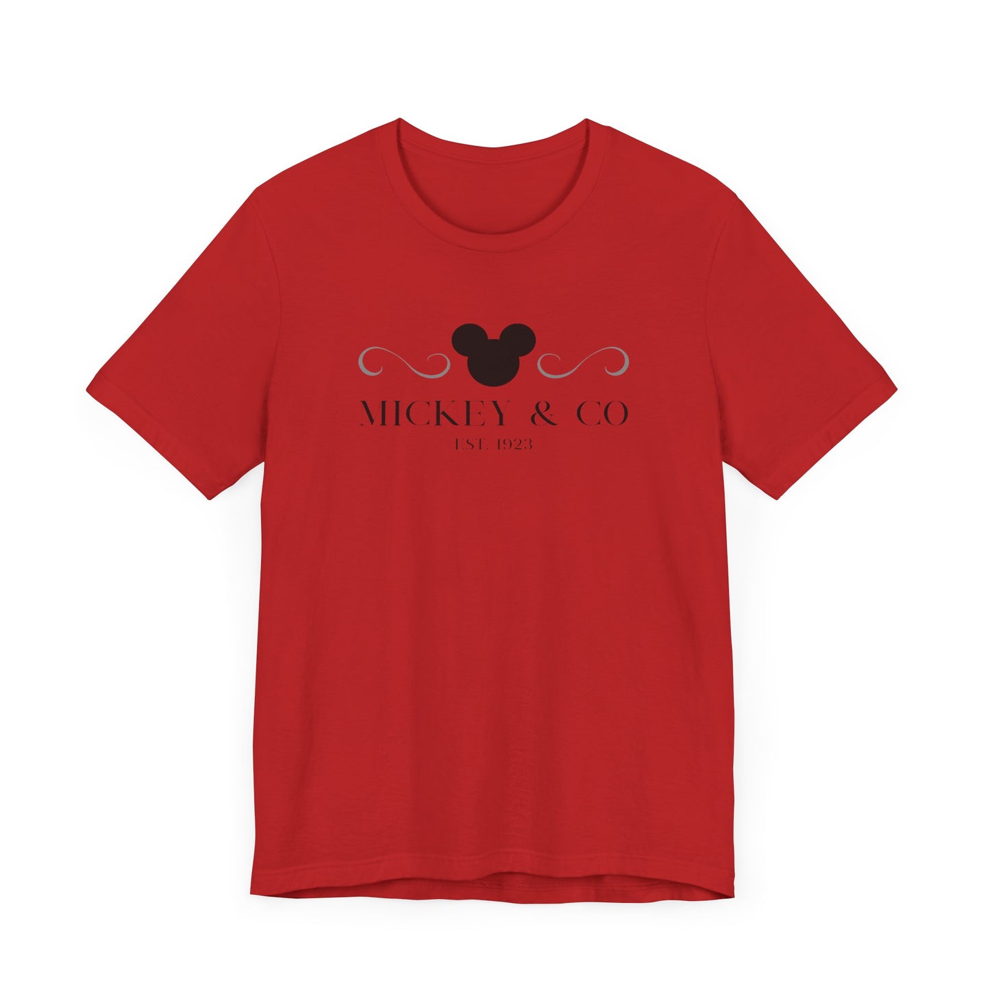 Mickey & Co Black Lettering T-Shirt