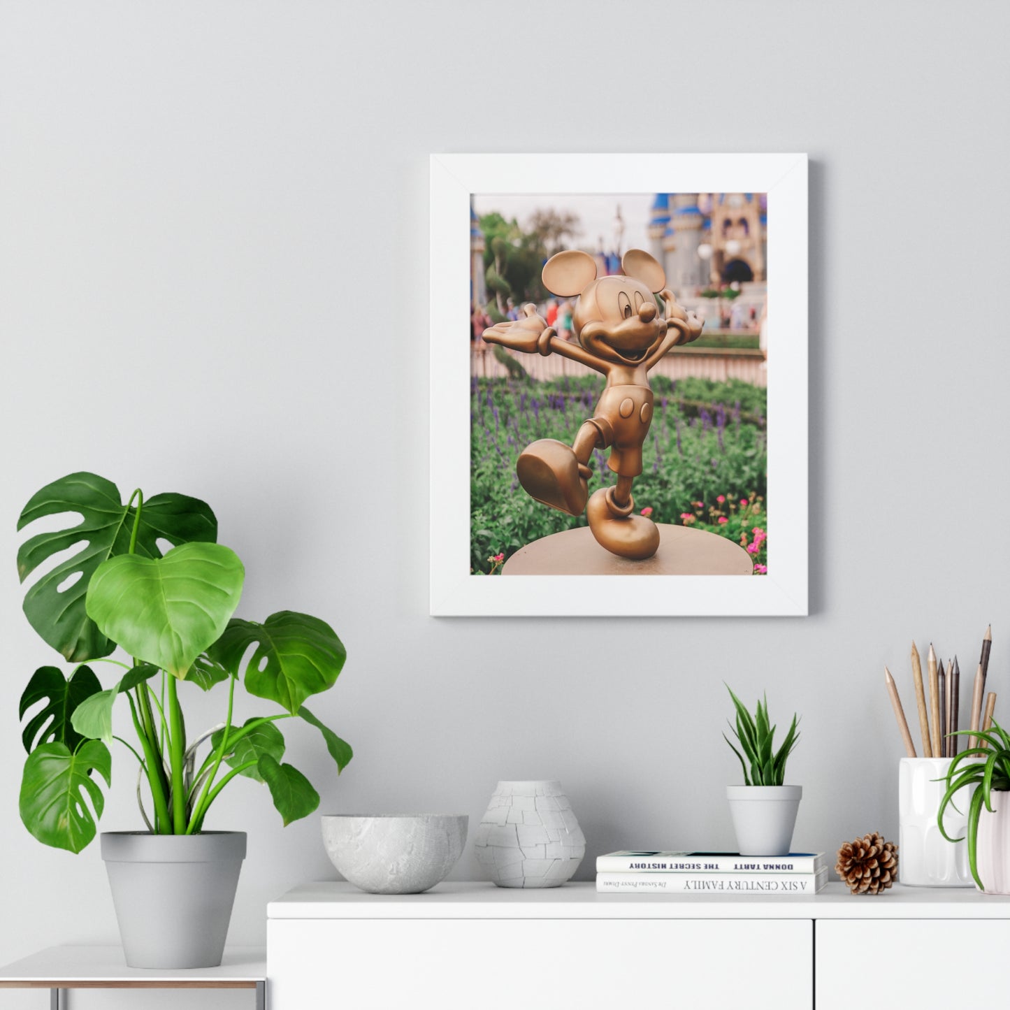 Golden Male Mouse - Framed Print