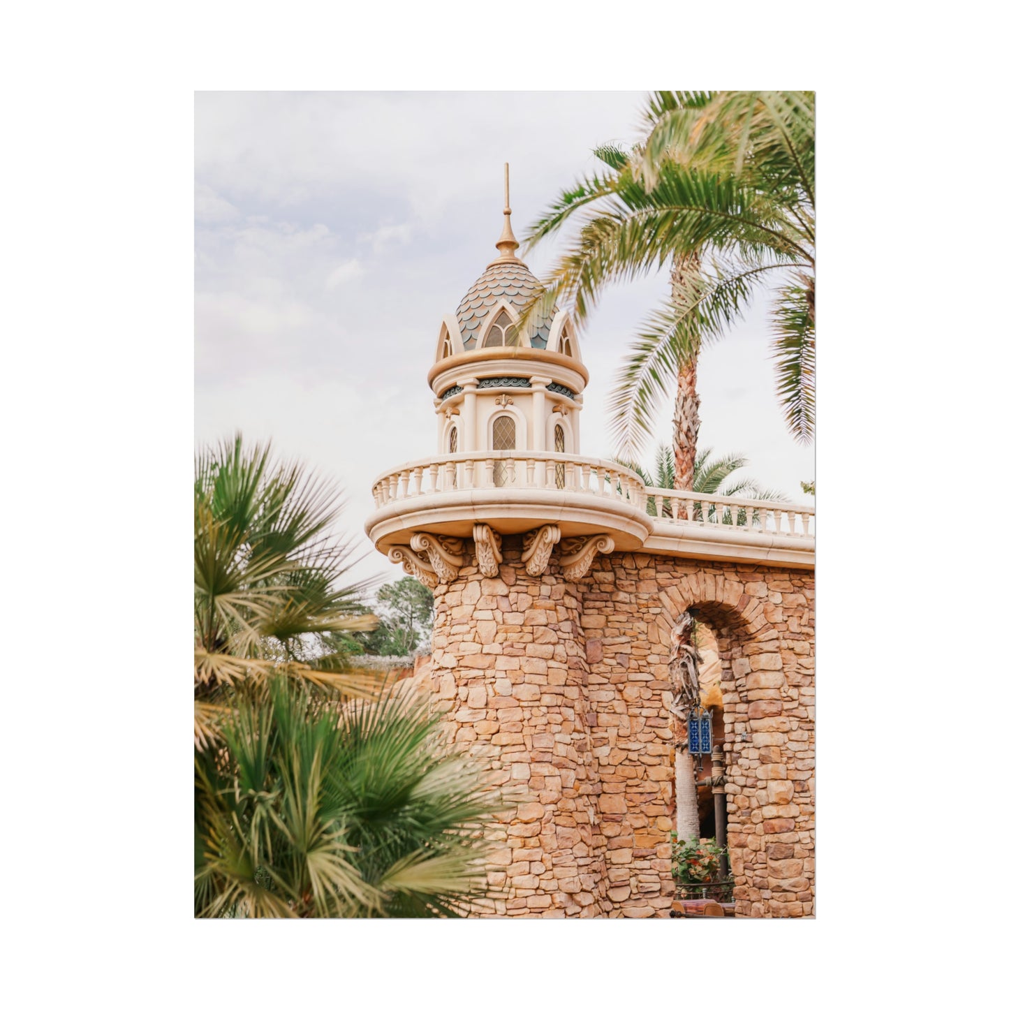 Mermaid Castle - Unframed Print