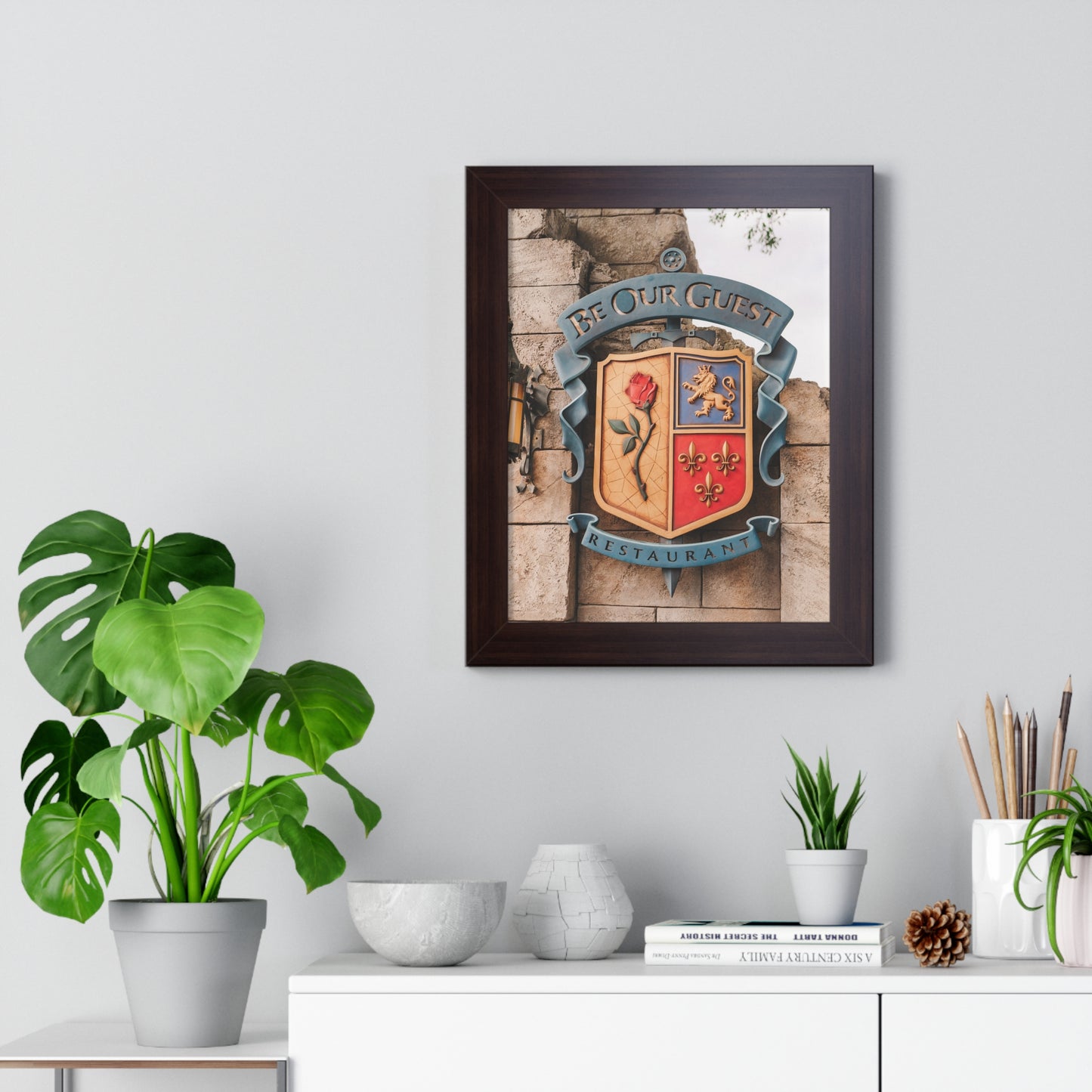 Be Our Guest - Framed Print