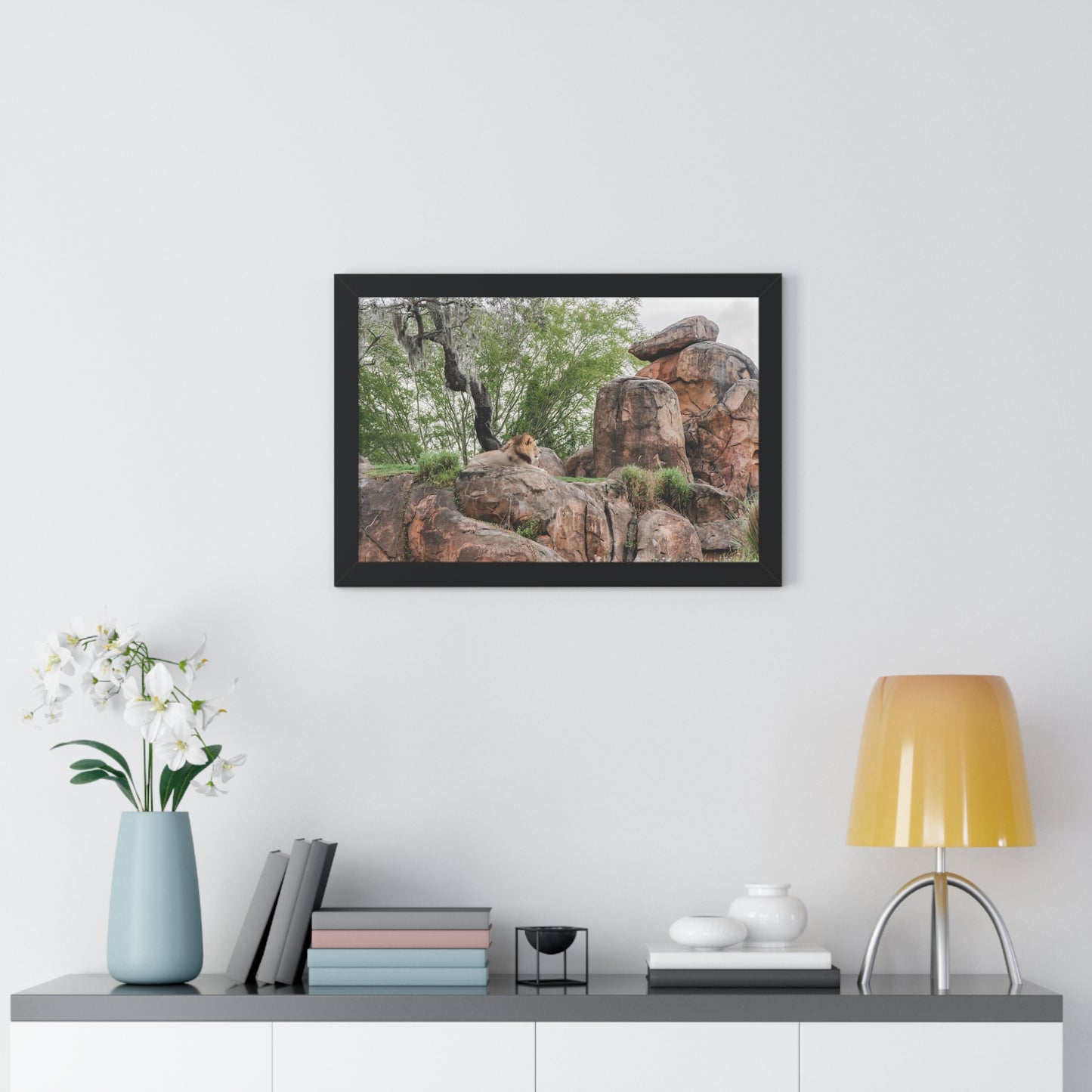 King of the Jungle - Framed Print