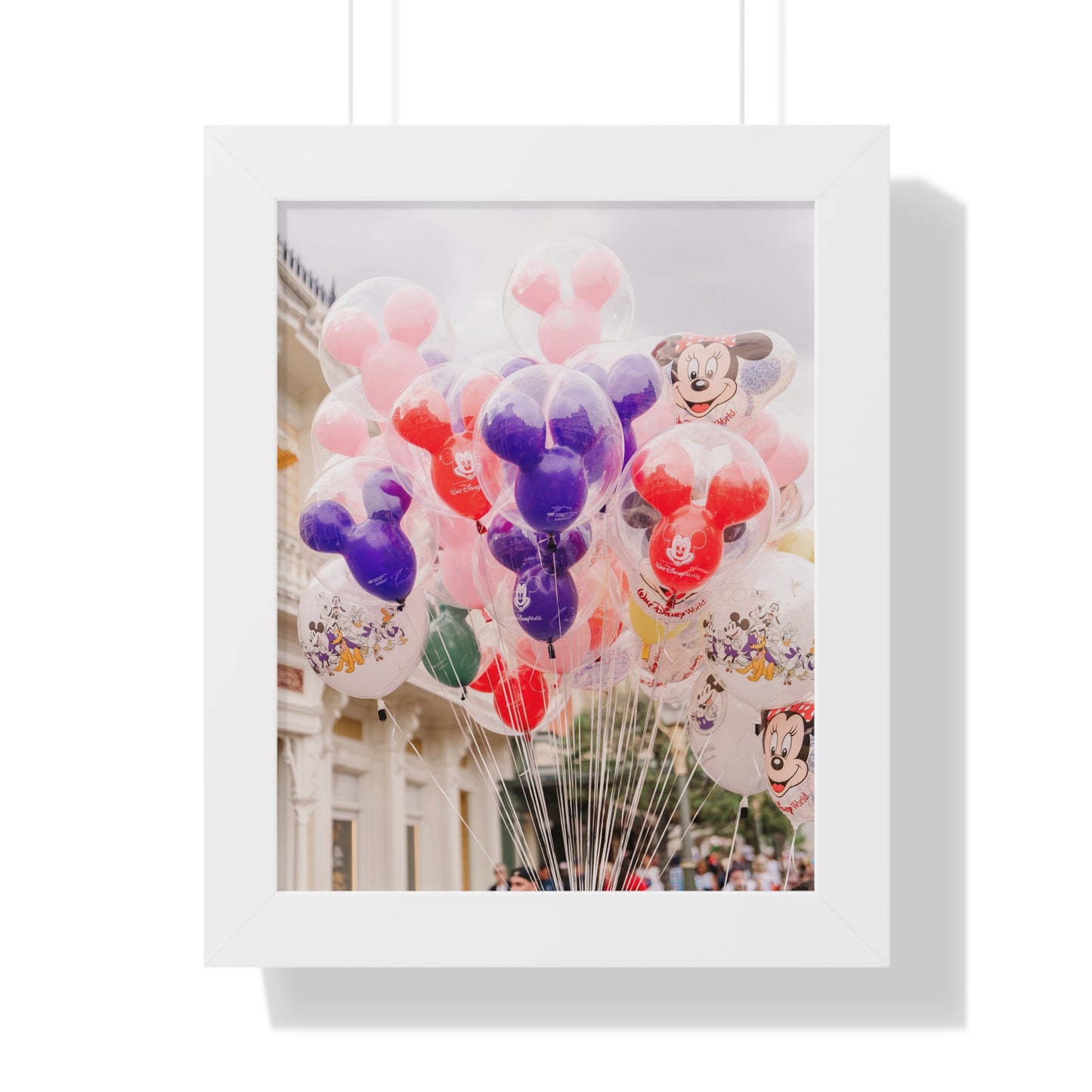 Main Street Balloons - Framed Print