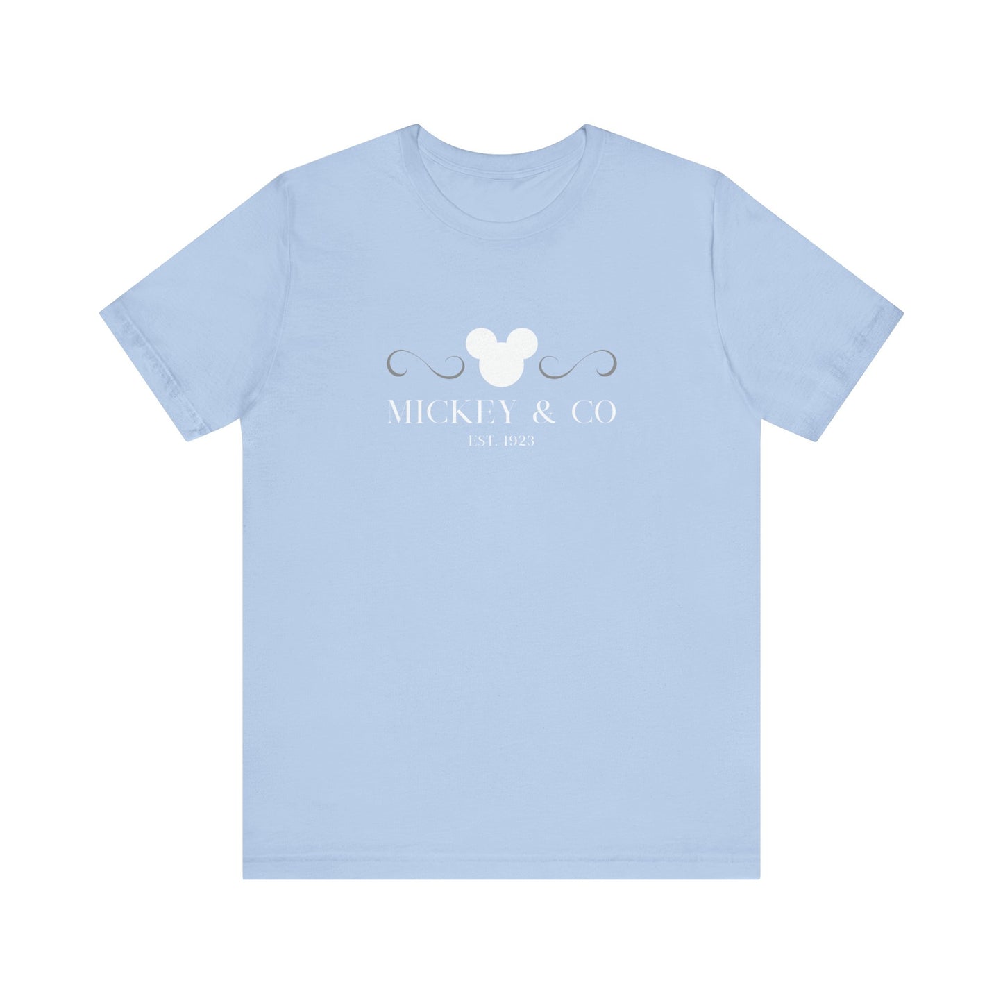 Mickey & Co White Lettering T-Shirt