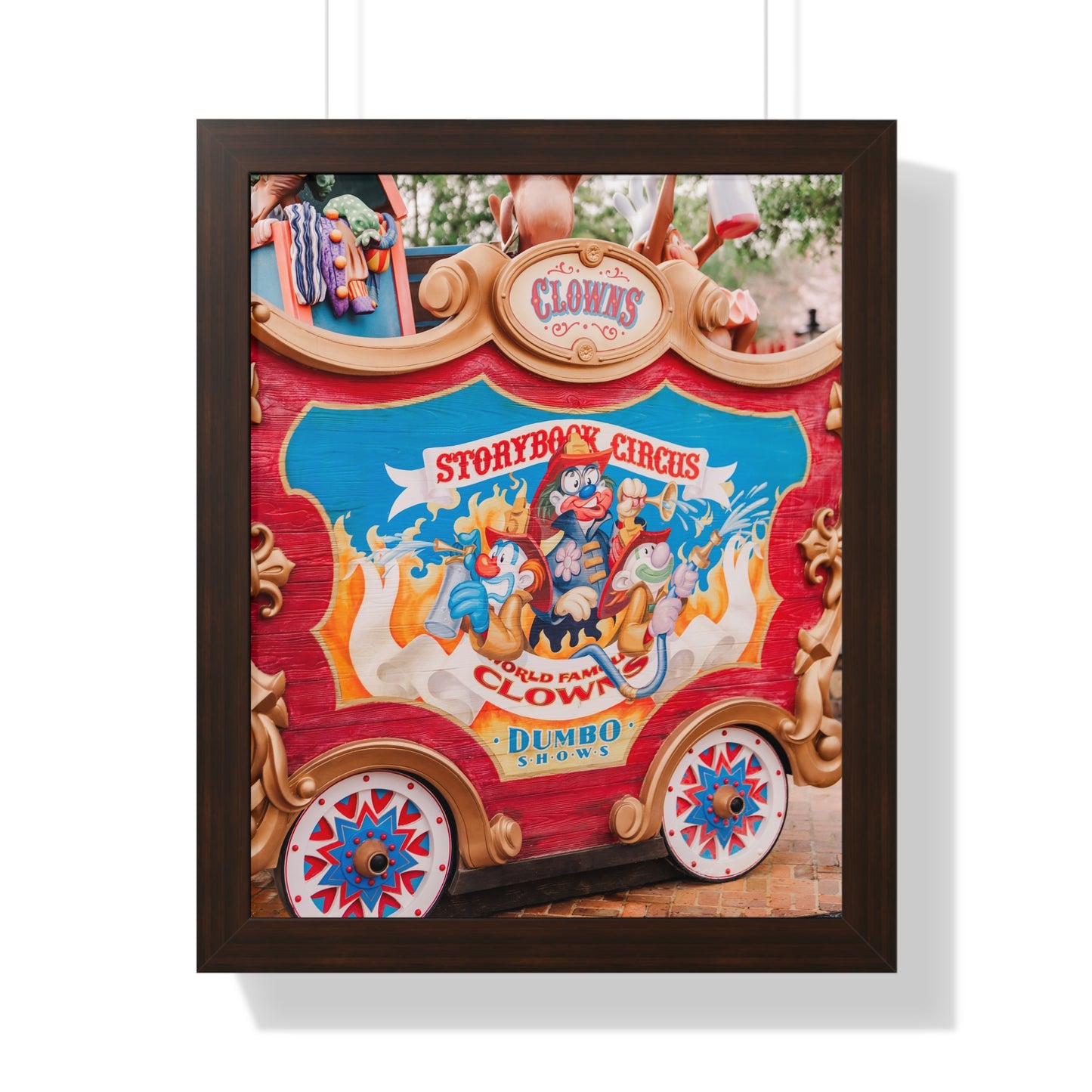 Circus Caravan - Framed Print