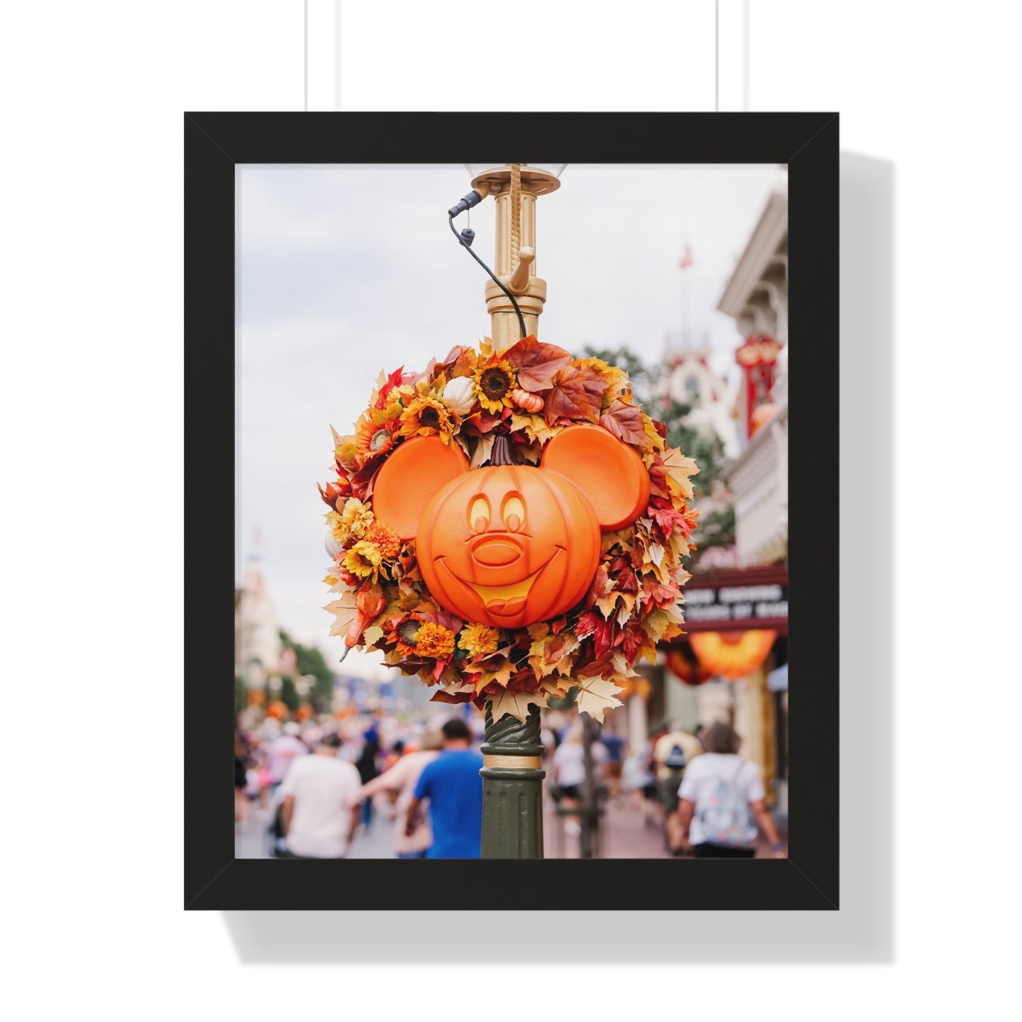 Pumpkin Mouse - Framed Print