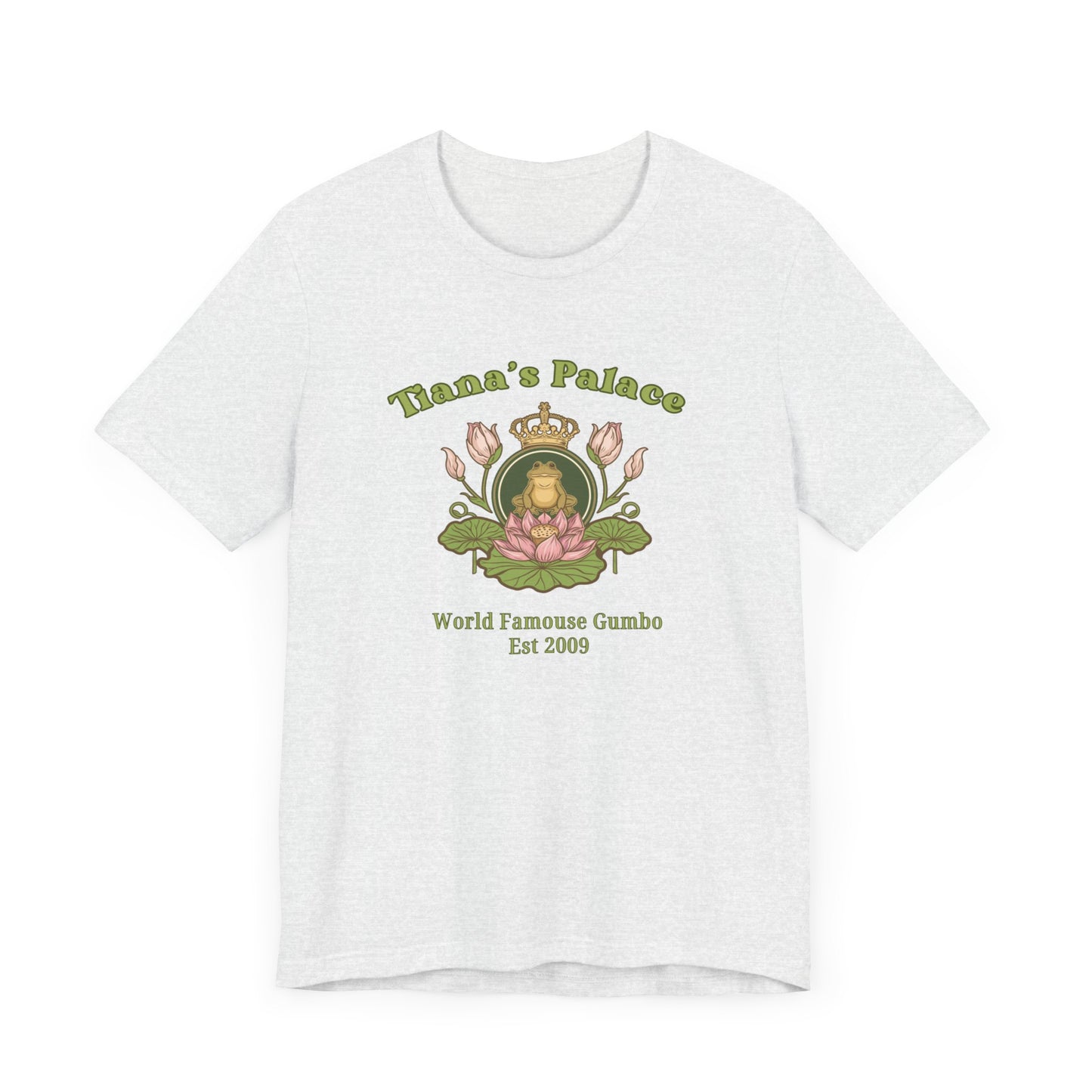 Tiana's Palace Frog Prince Logo T-Shirt