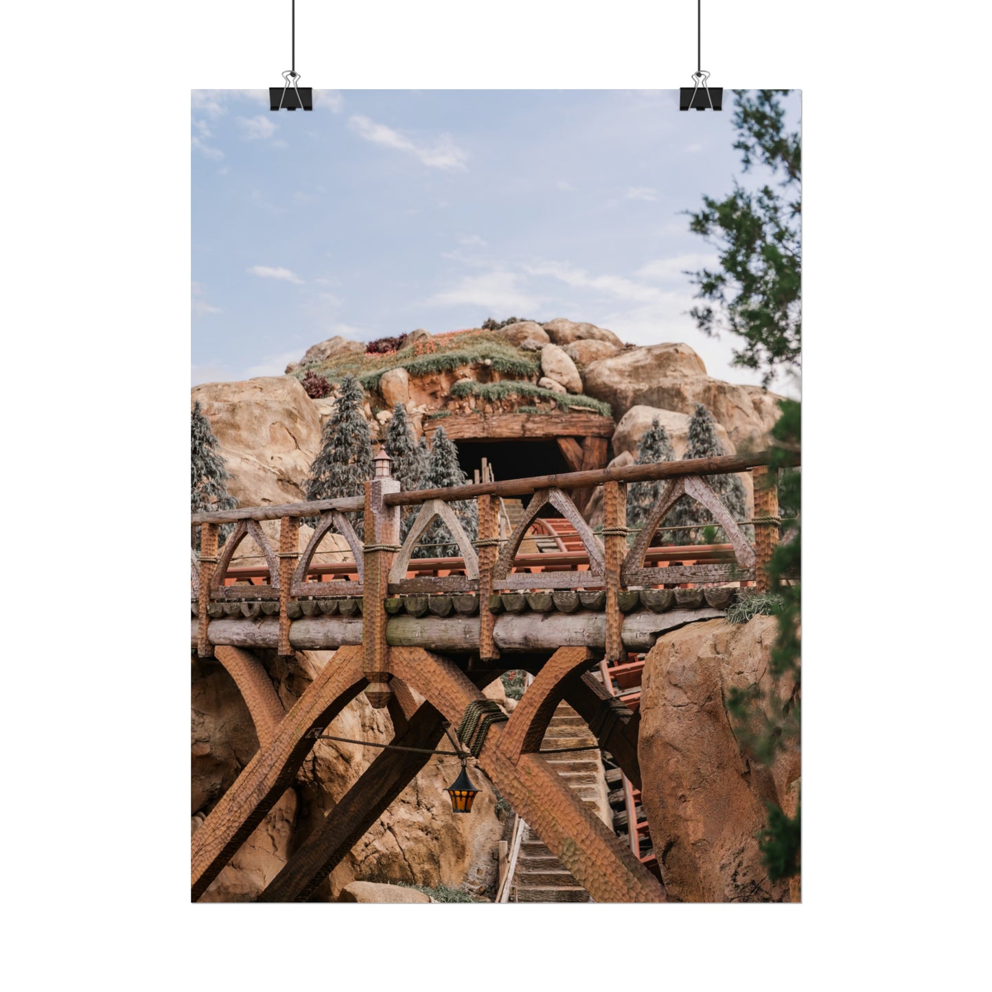 The Mine - Unframed Print