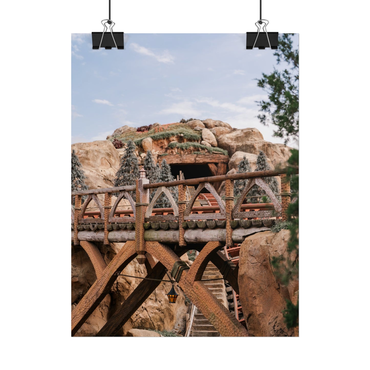 The Mine - Unframed Print