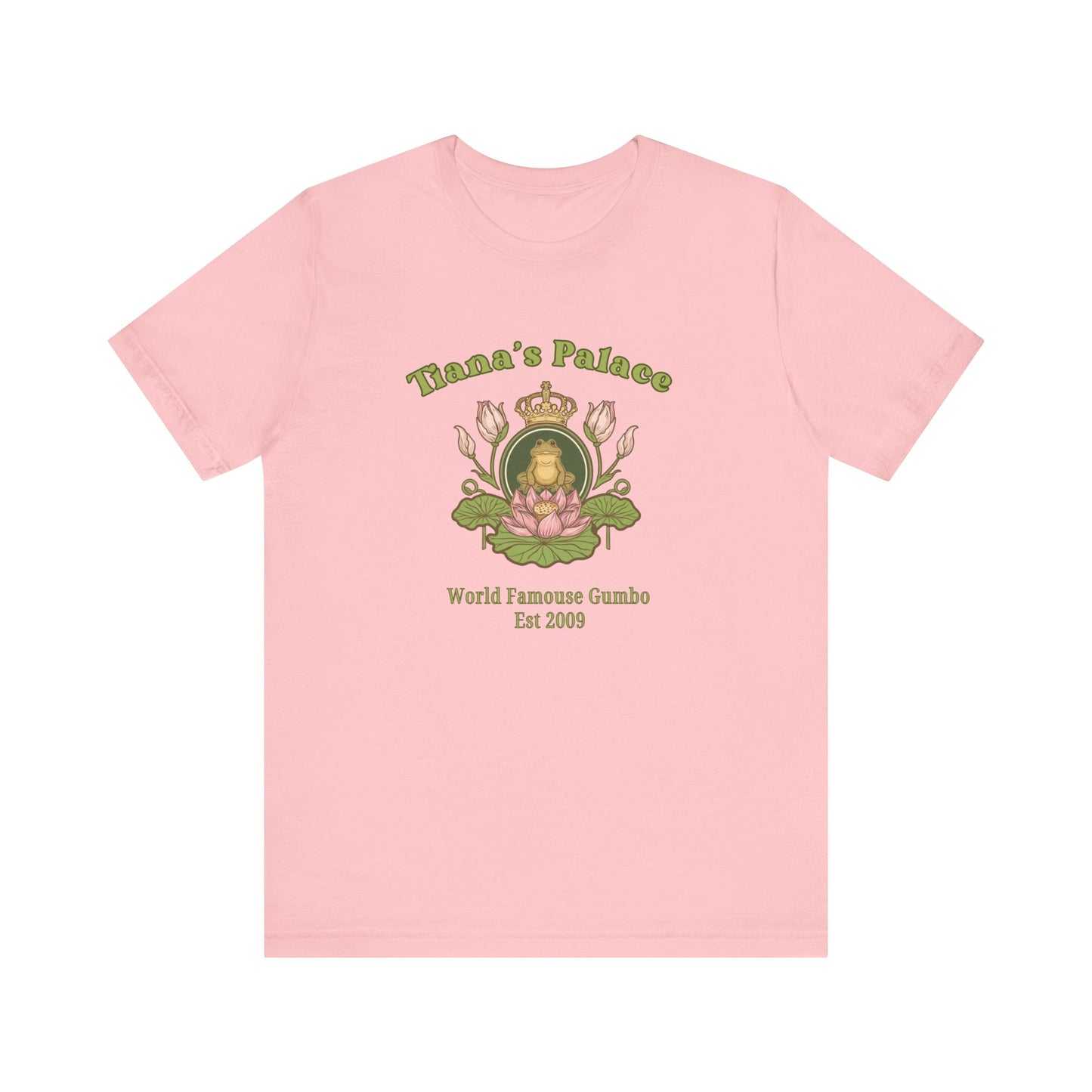 Tiana's Palace Frog Prince Logo T-Shirt