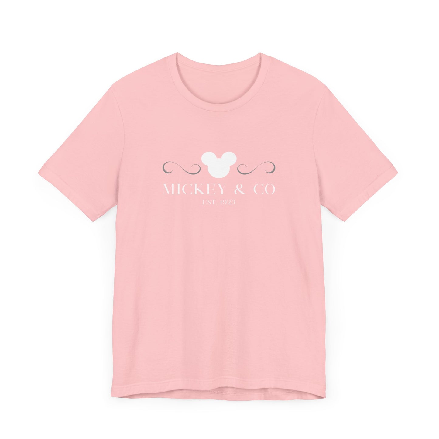 Mickey & Co White Lettering T-Shirt