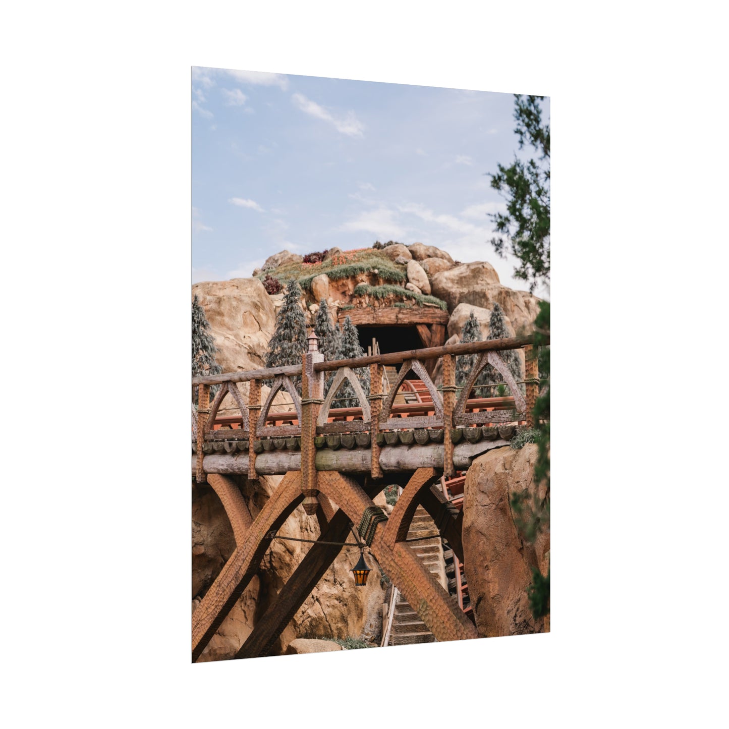 The Mine - Unframed Print