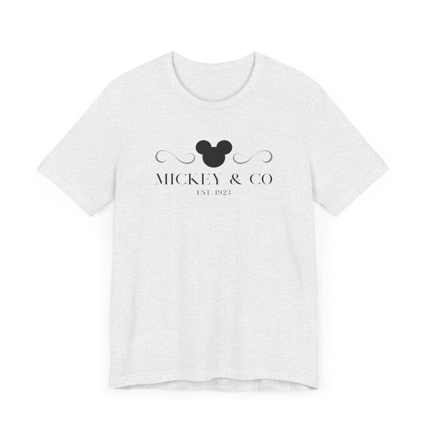 Mickey & Co Black Lettering T-Shirt