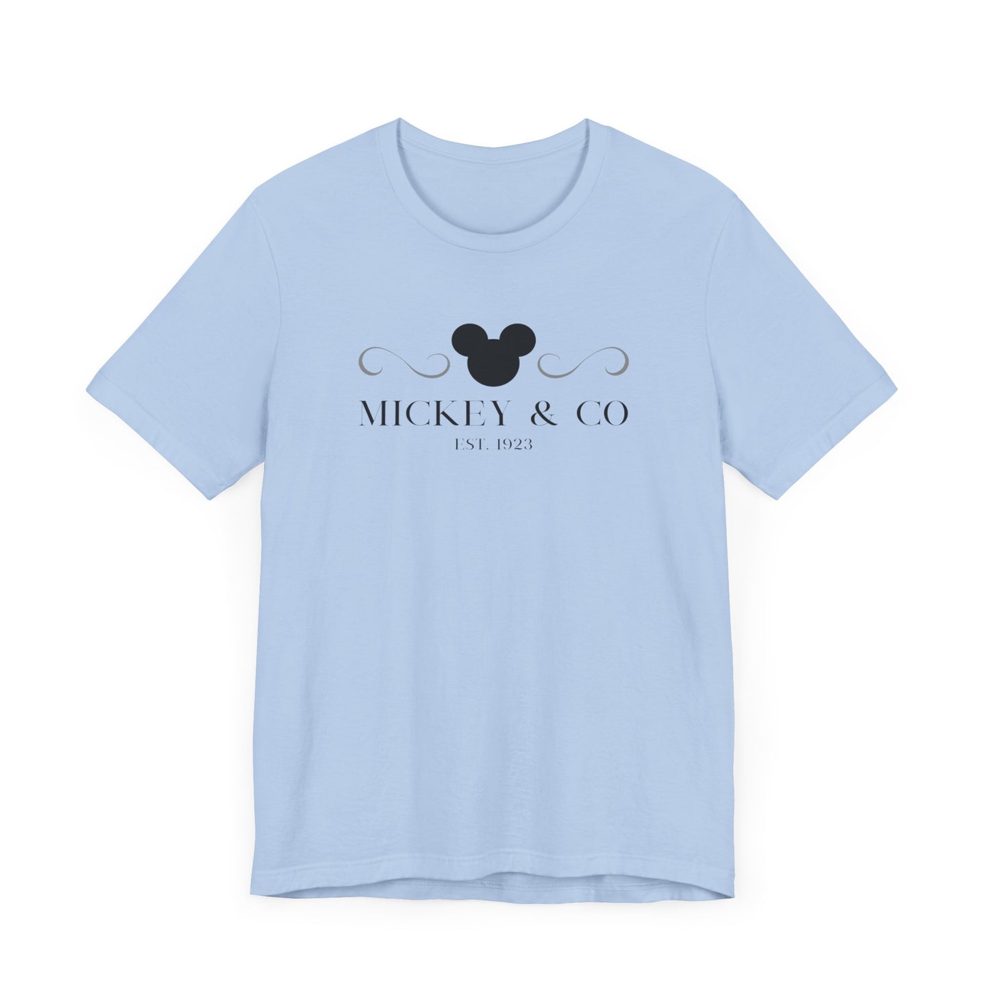 Mickey & Co Black Lettering T-Shirt