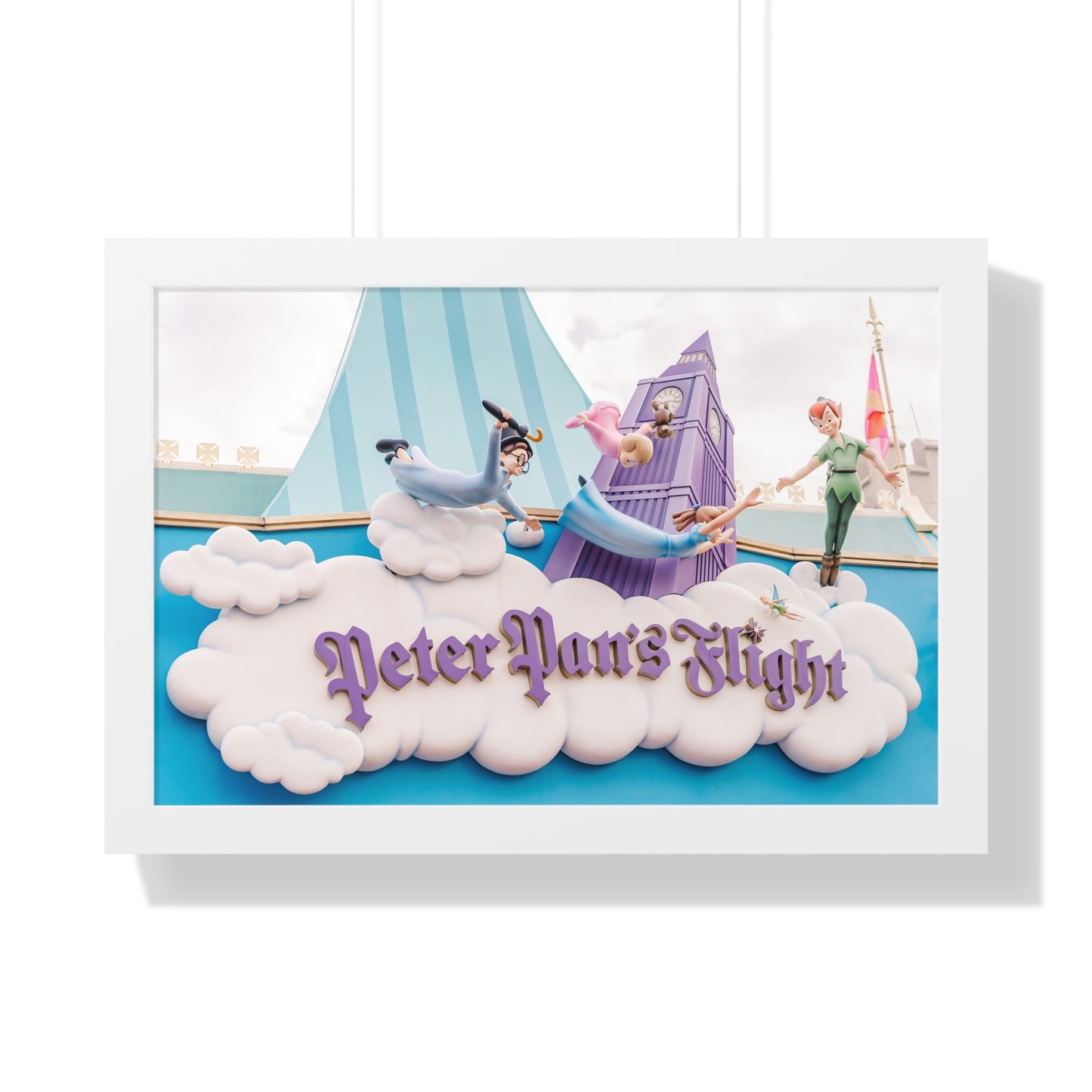 Flying Boy Print WDW