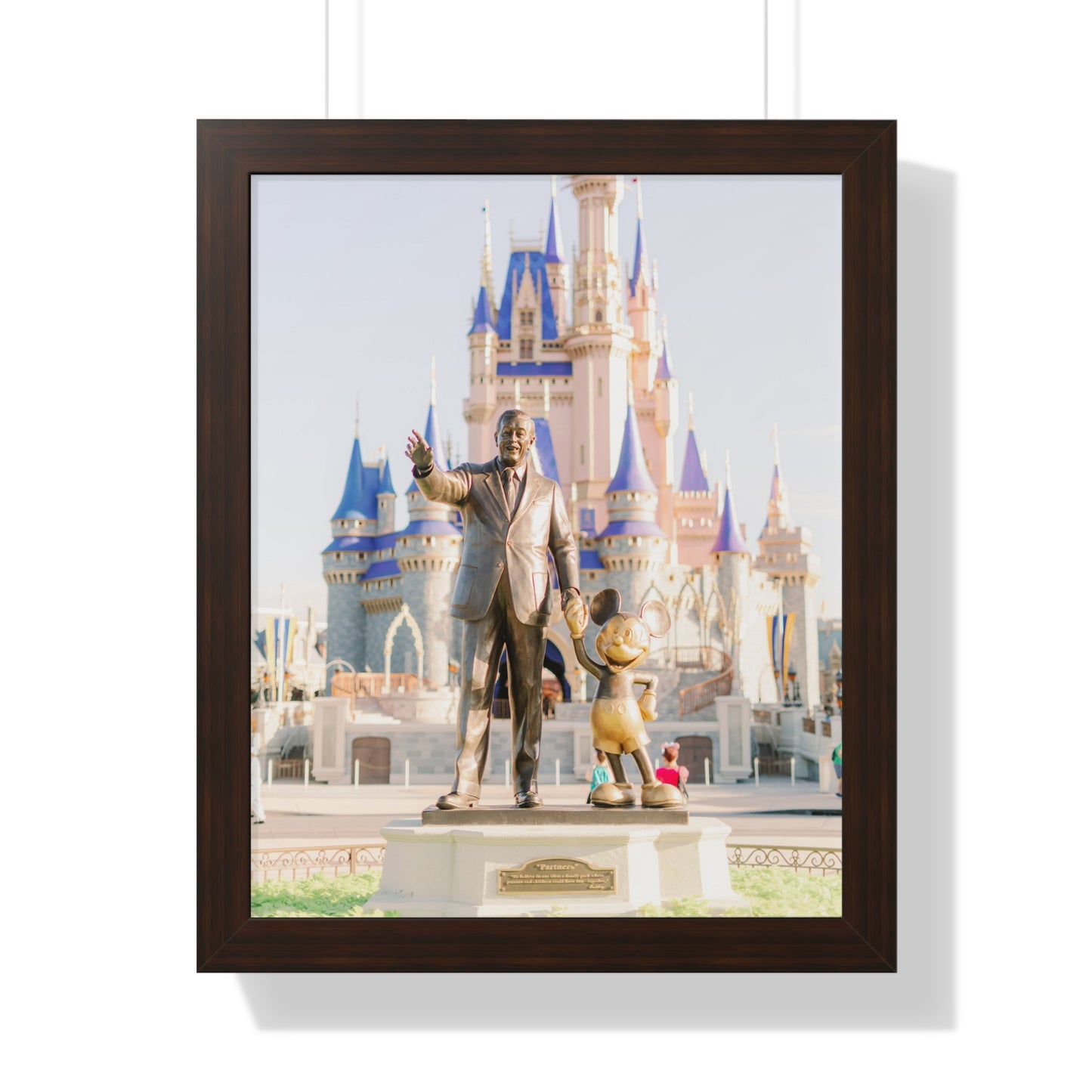 Man & Mouse - Framed Print