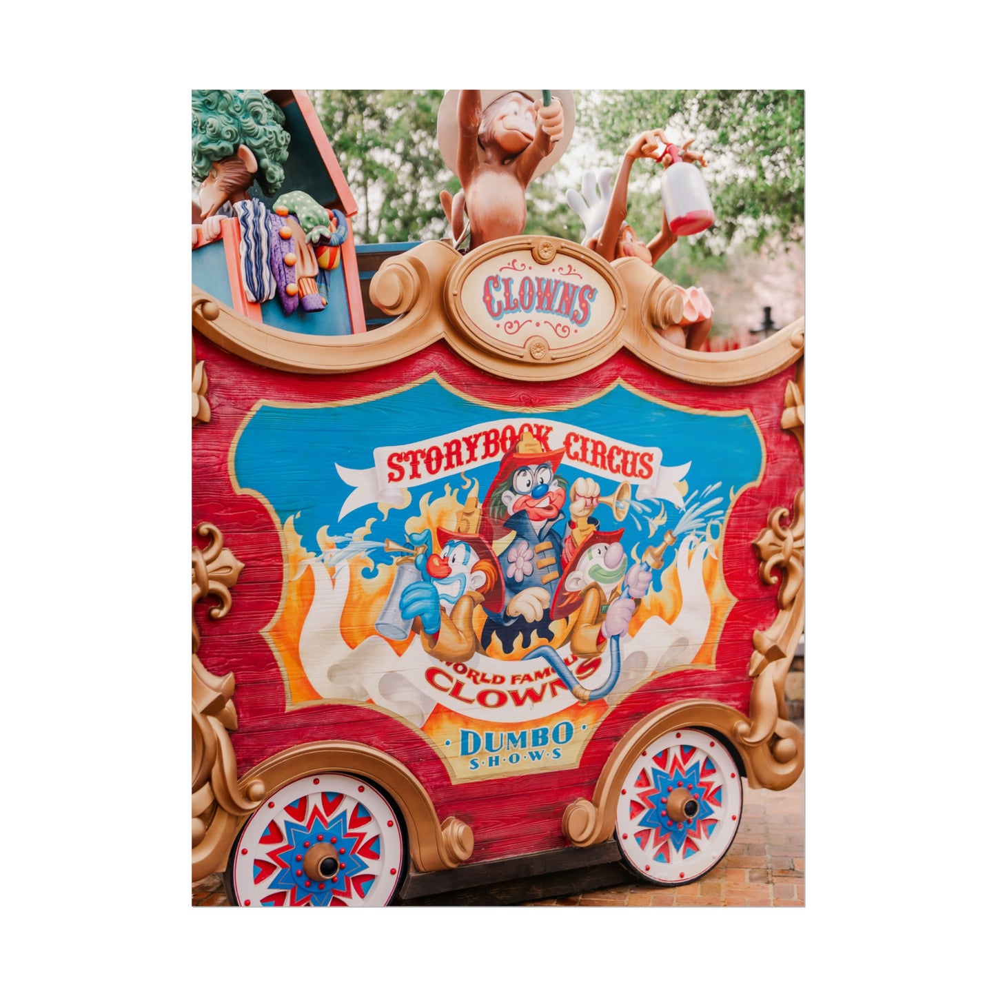 Silly Circus - Unframed Print