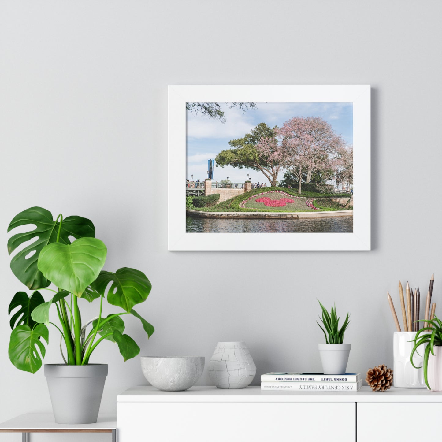 Spring in Magical France - Framed Print