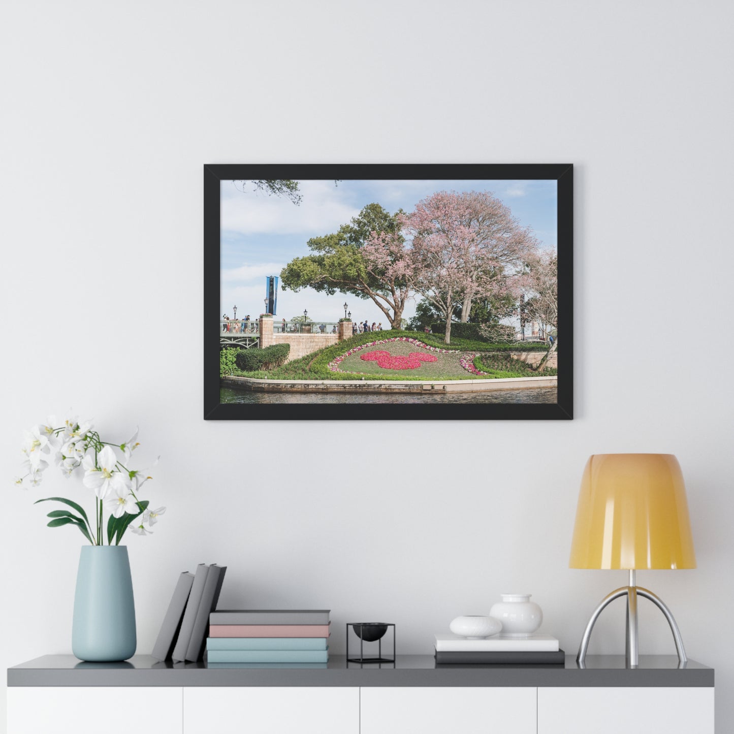 Spring in Magical France - Framed Print