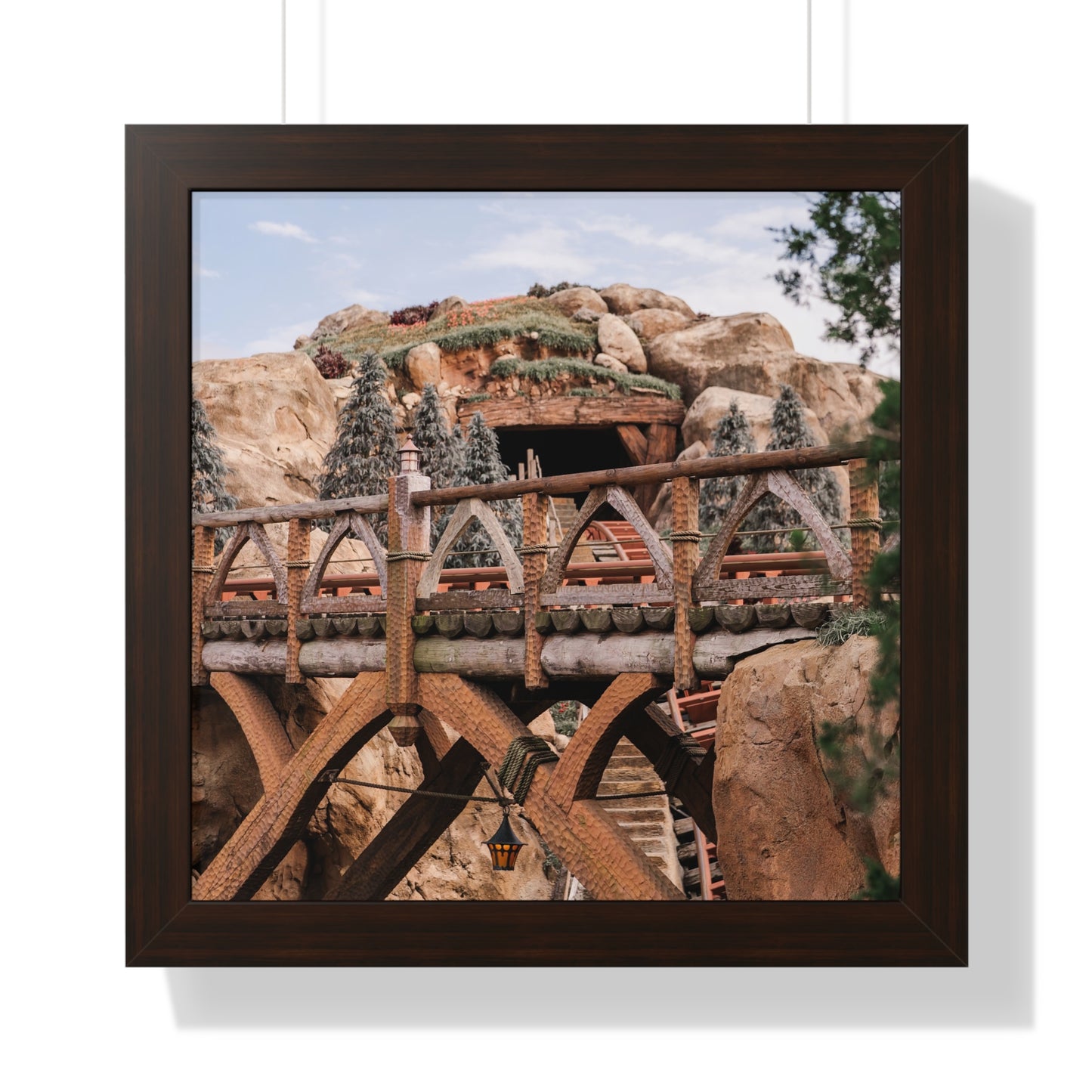 The Mine - Framed Print