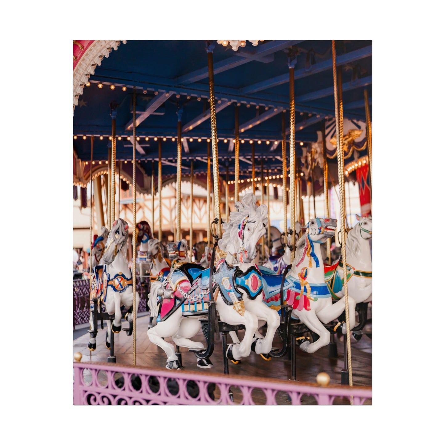 Carousel Magic - Unframed Print