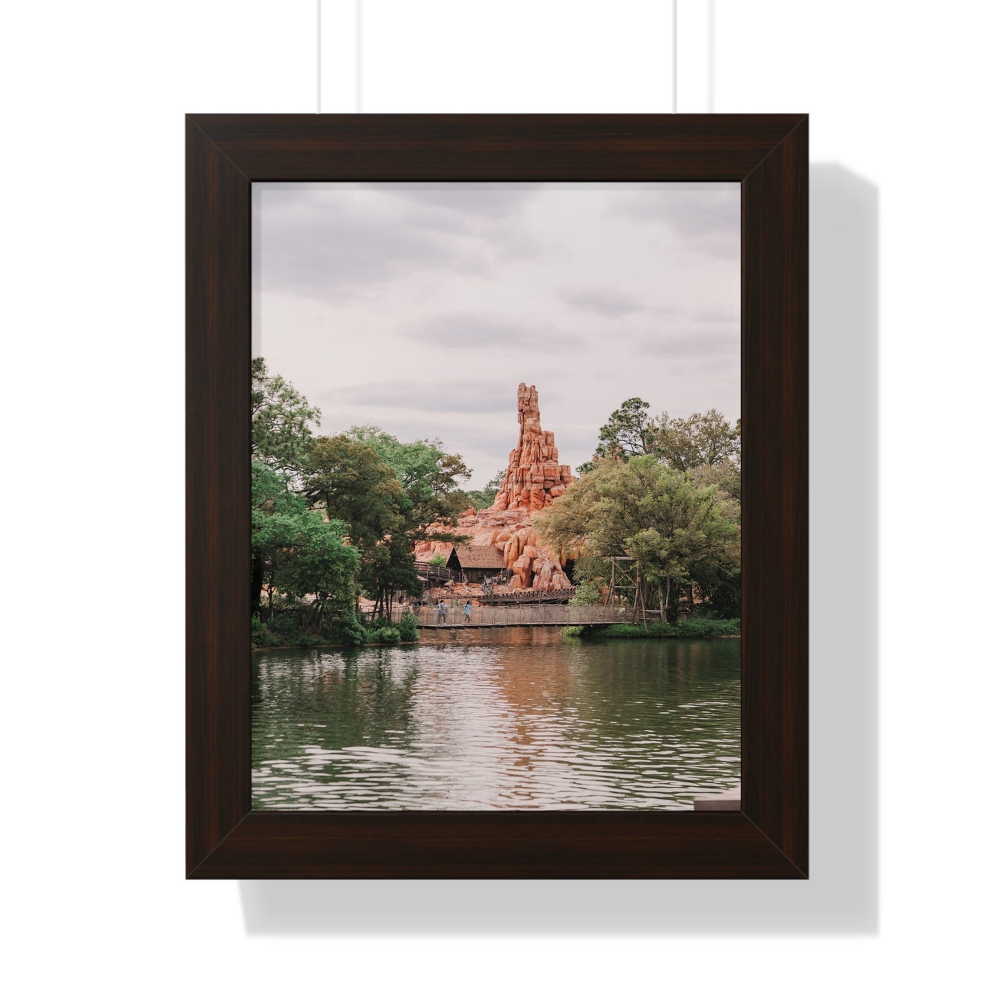 Large Thunder Mountain - Framed Print