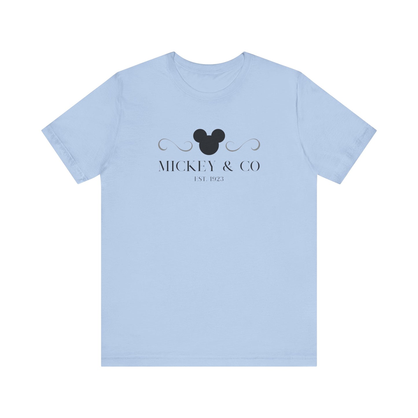 Mickey & Co Black Lettering T-Shirt