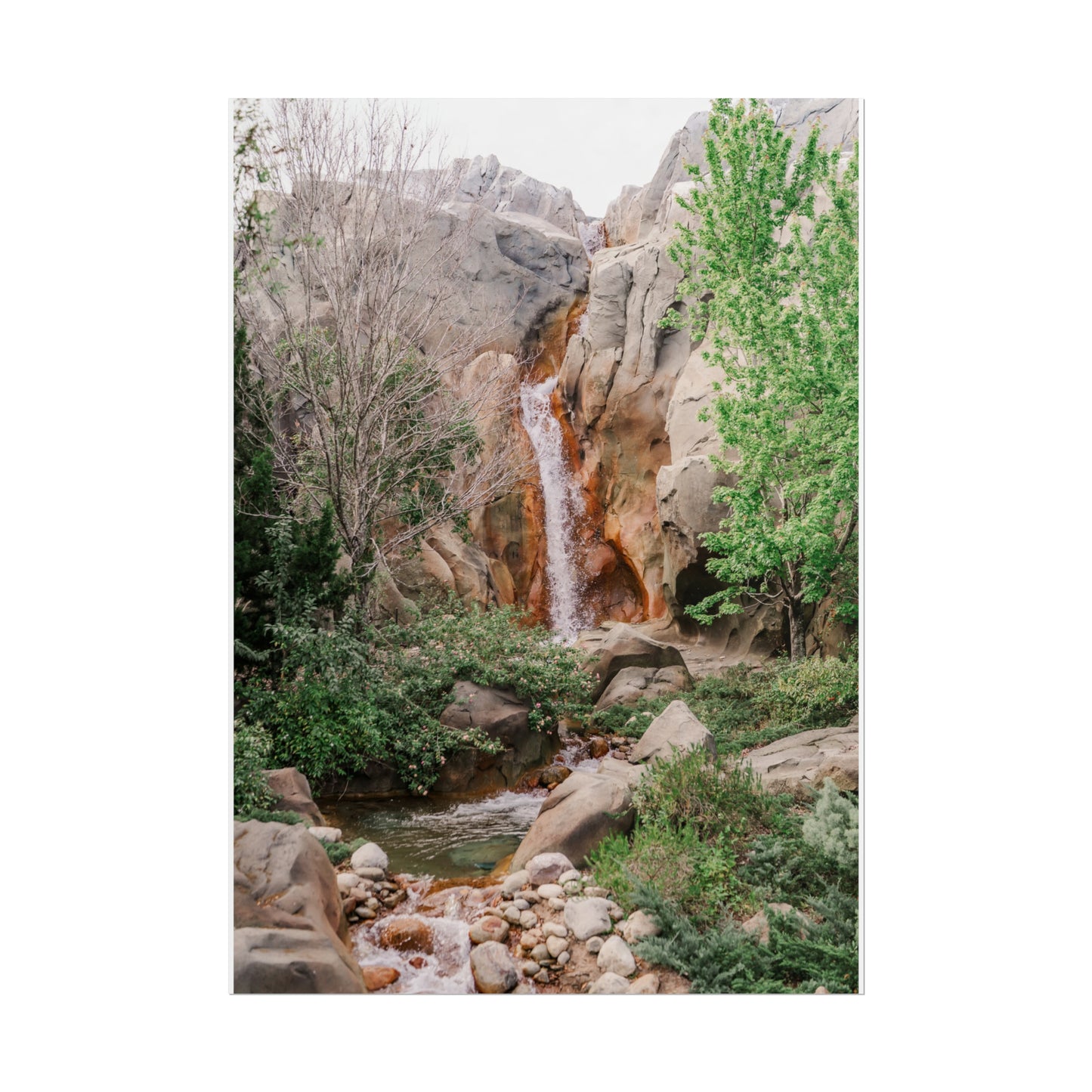 French Waterfall - Unframed Print