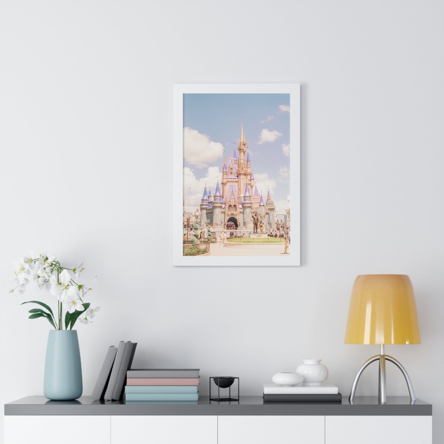 Dreamy Castle - Framed Print