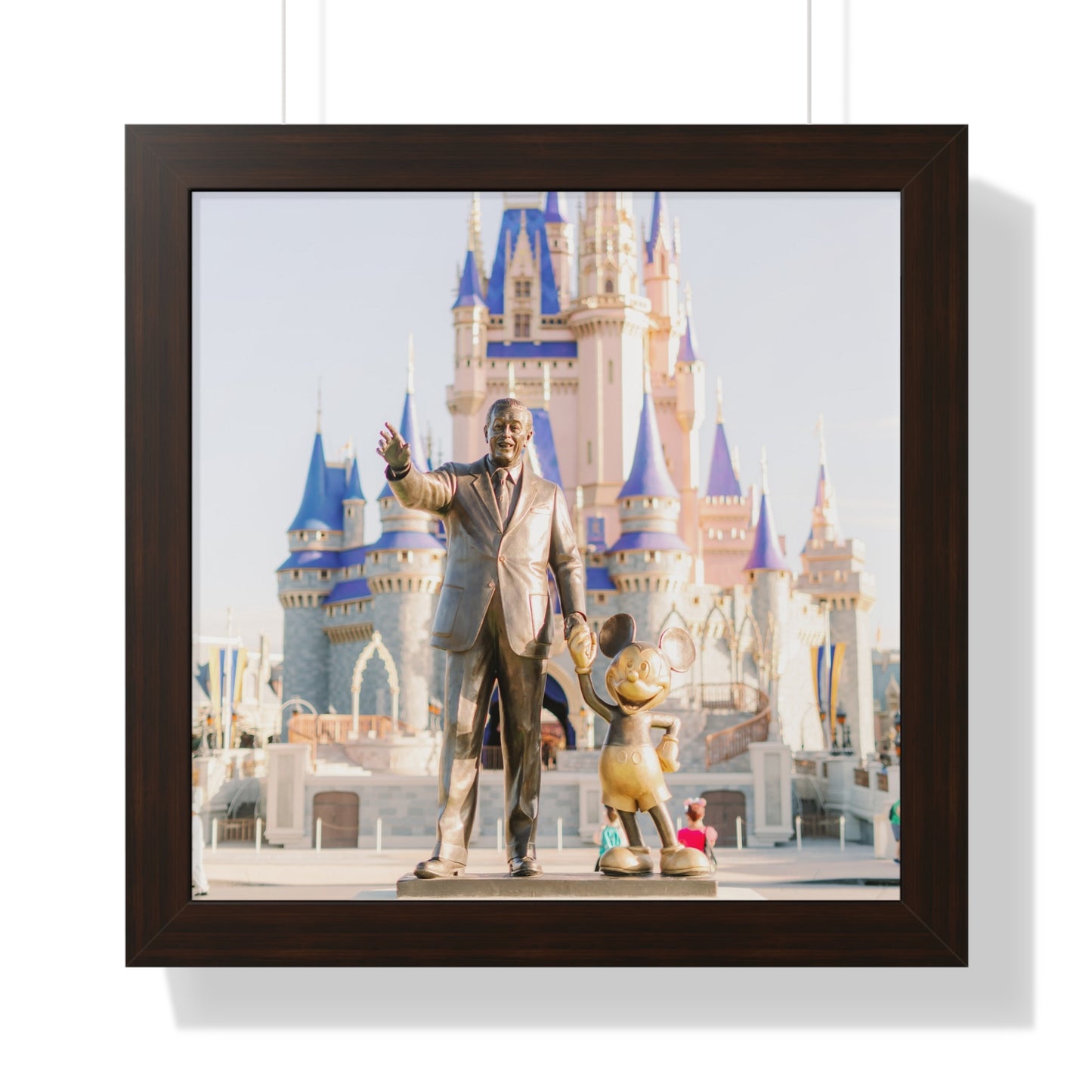 Man & Mouse - Framed Print