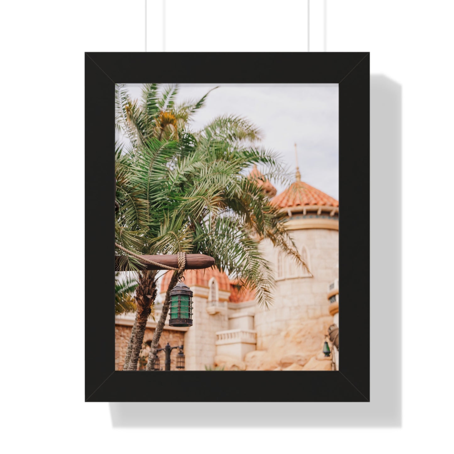 A Mermaid Palm - Framed Print