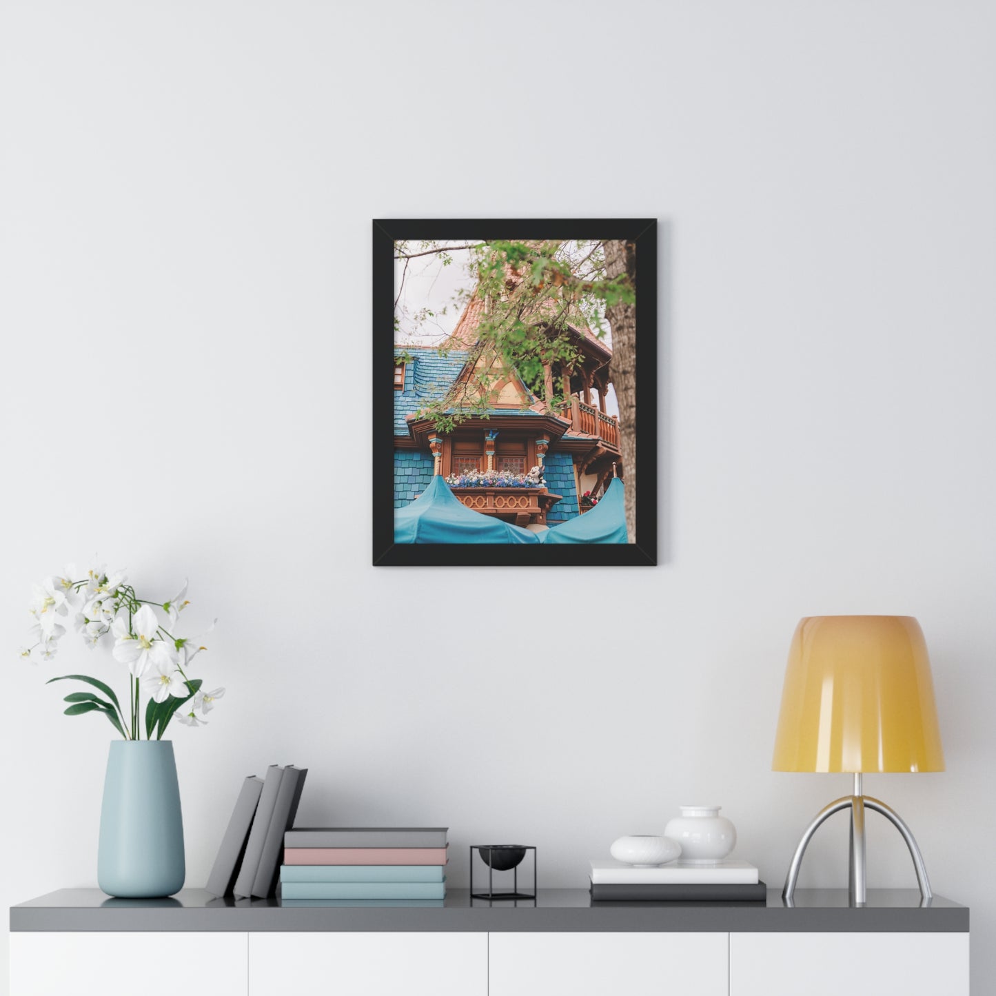 Wooden Boy's Home - Framed Print