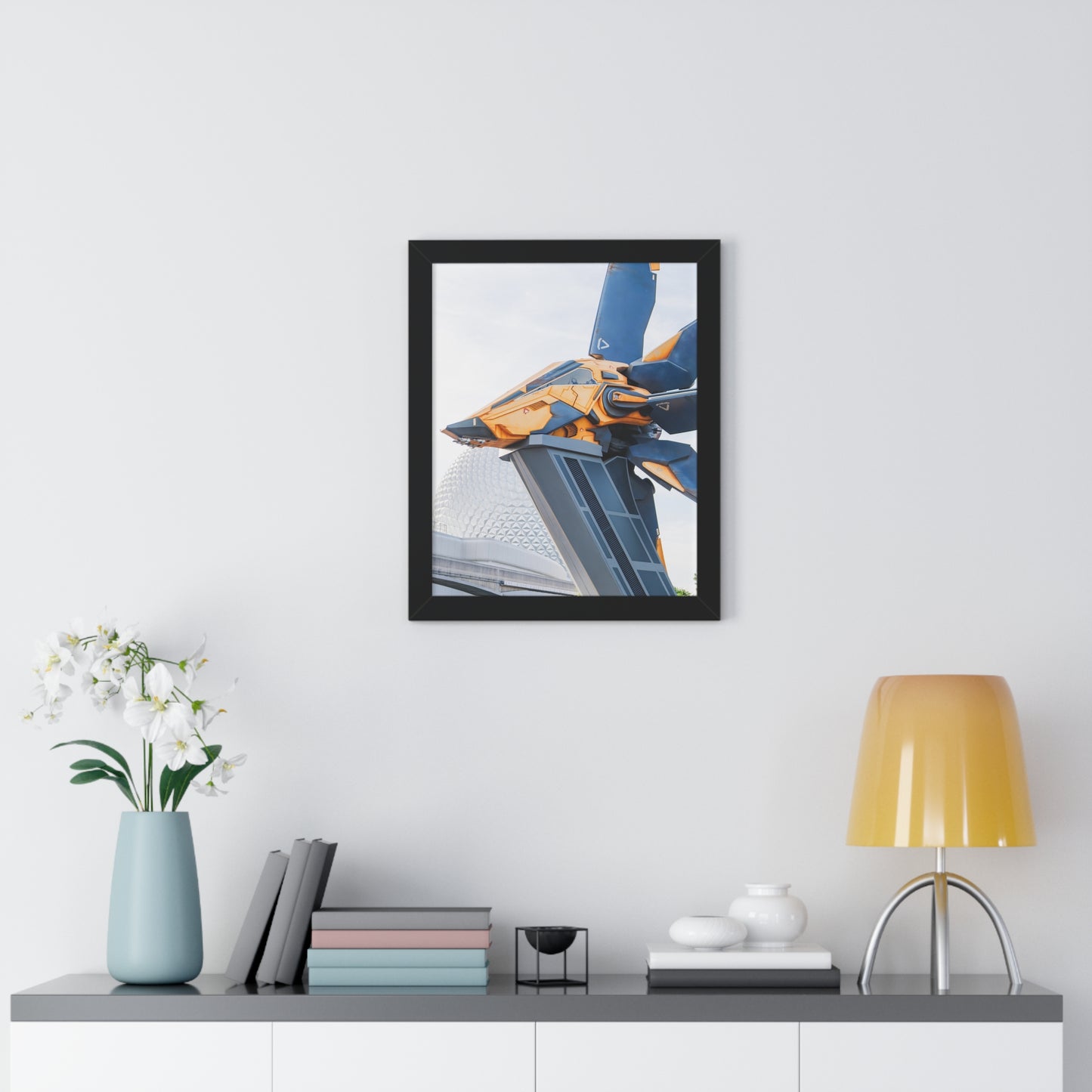 The Cosmic Guardian - Framed Print