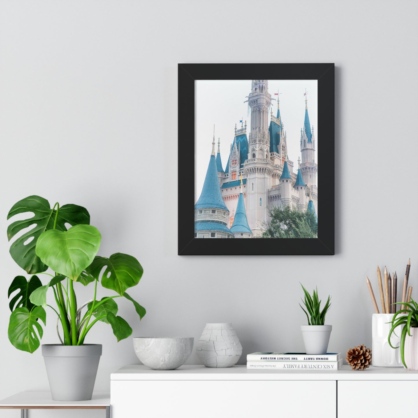 Retro Castle Colors - Framed Print